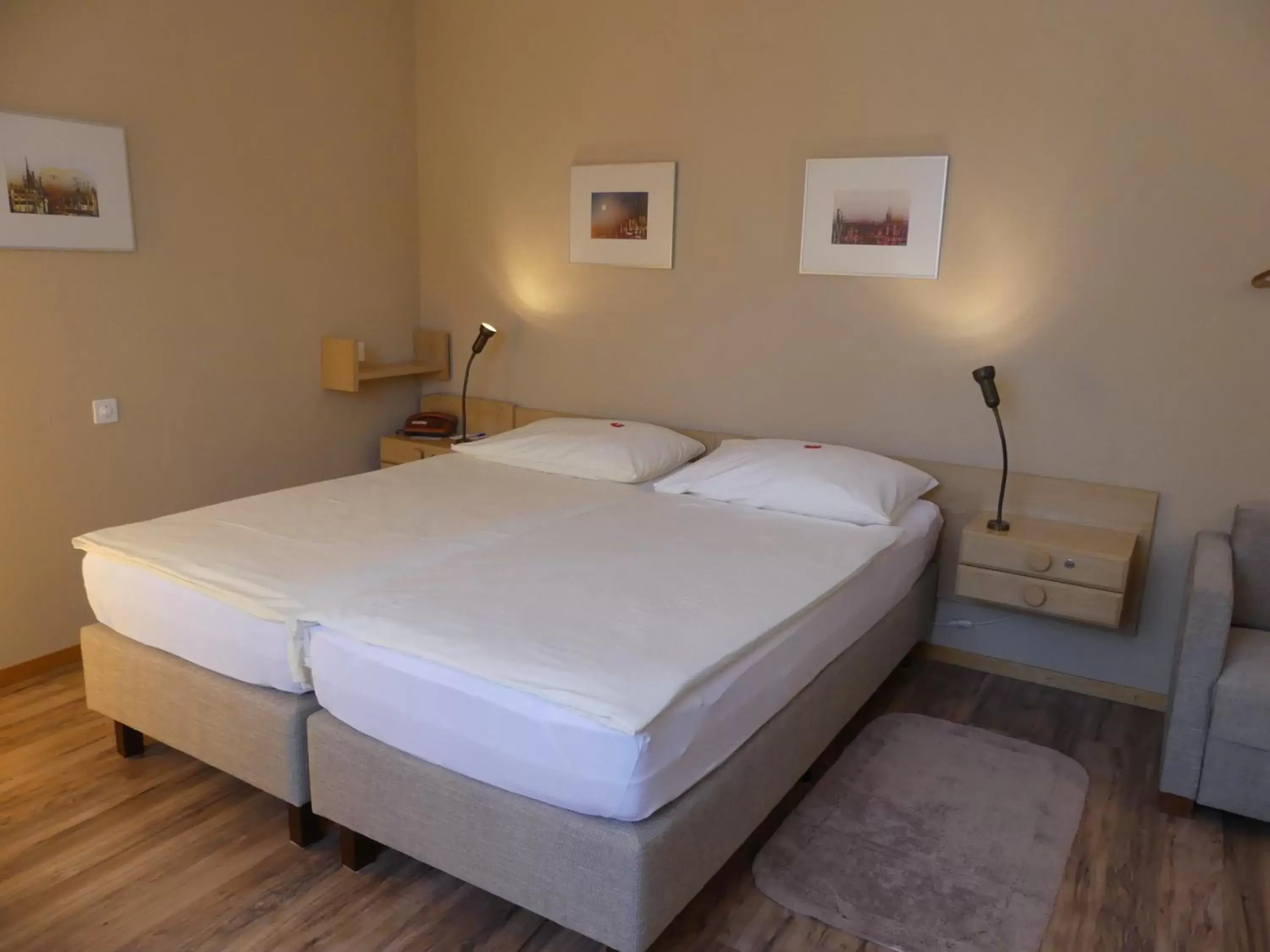 Bed in Hotel Adler Bed in Hotel Adler