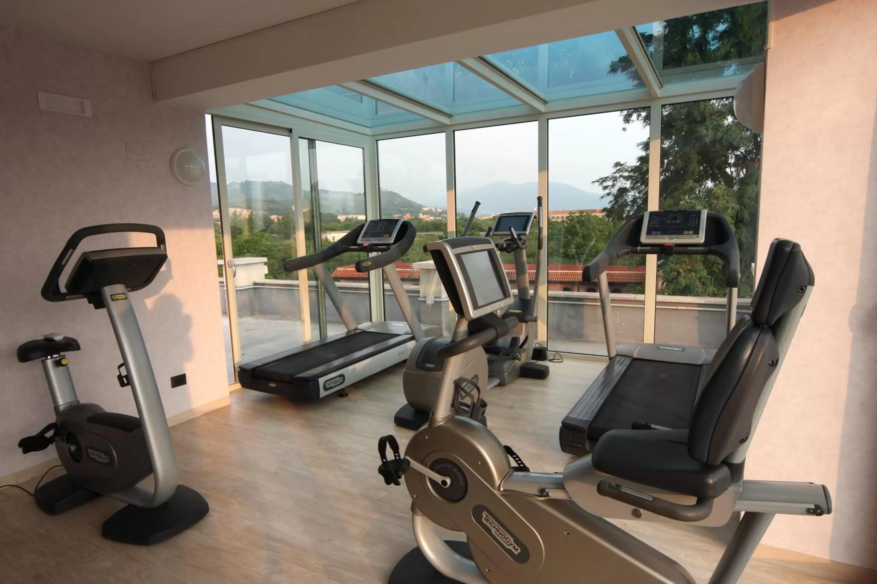 Fitness centre/facilities in Palazzo Giordano Bruno