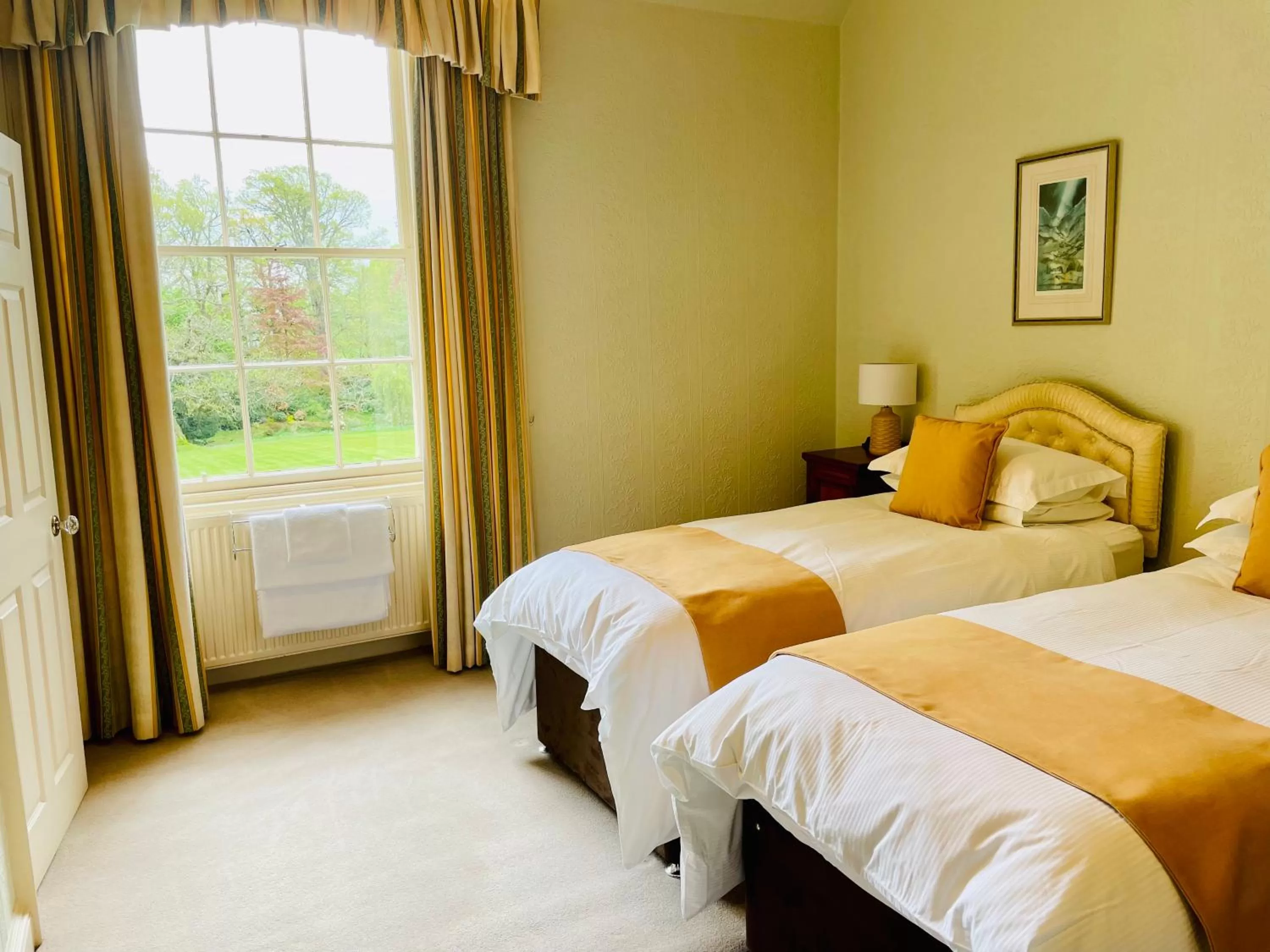 Bedroom, Bed in West Plean House