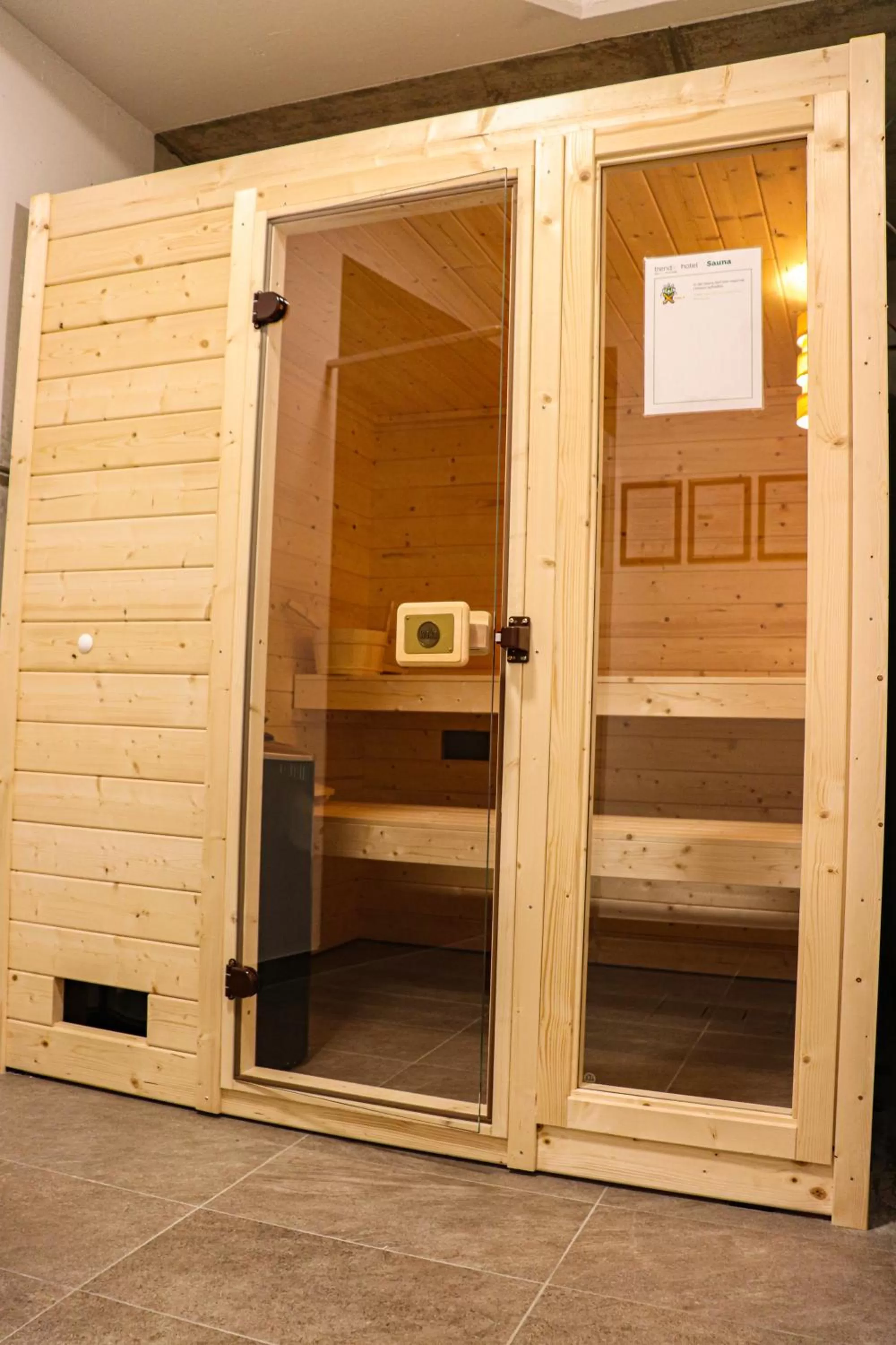 Sauna in Trendic Hotel