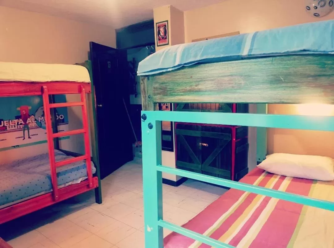 Bedroom, Bed in Flying Donkey