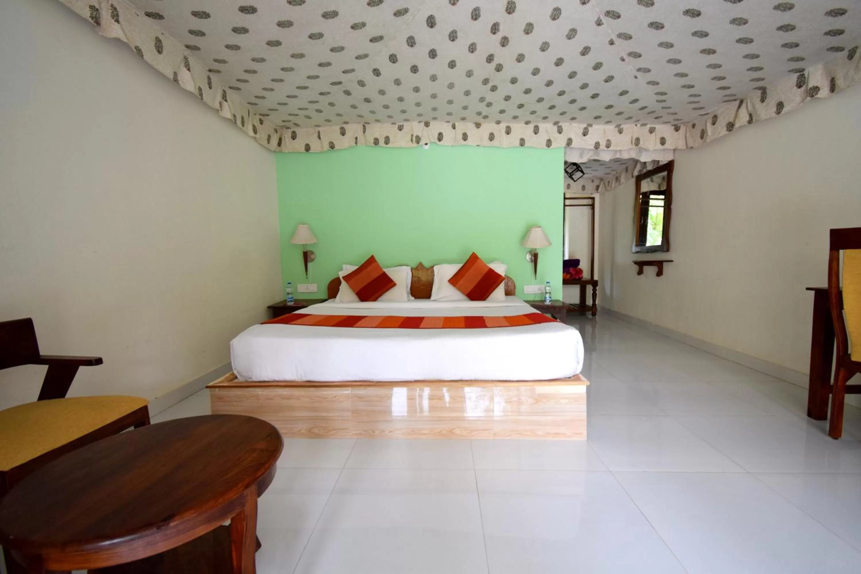 Bed in Sultan Bagh Resort by The Sky Imperial