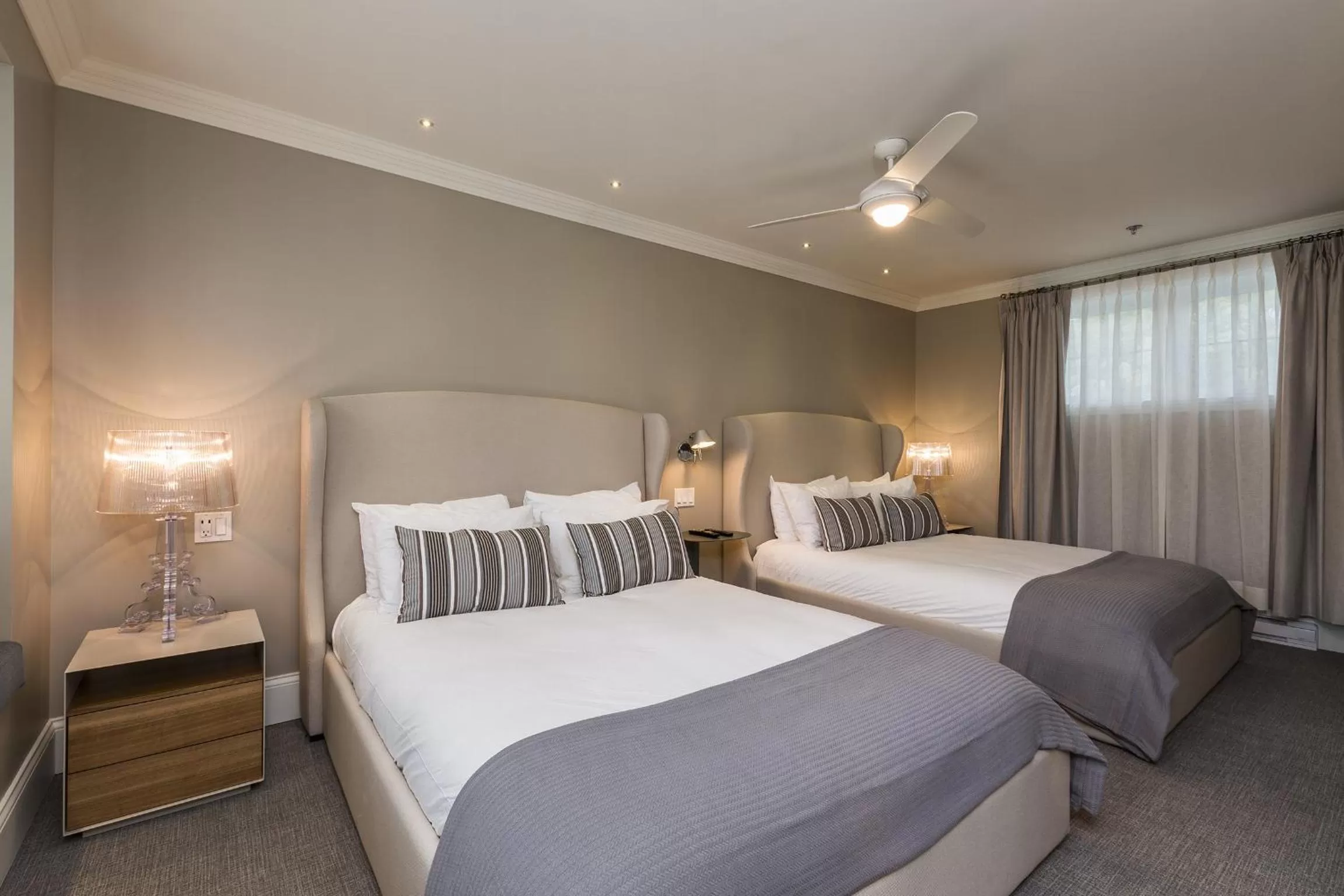 Queen Room with Two Queen Beds in Chez Truchon Bistro-Auberge