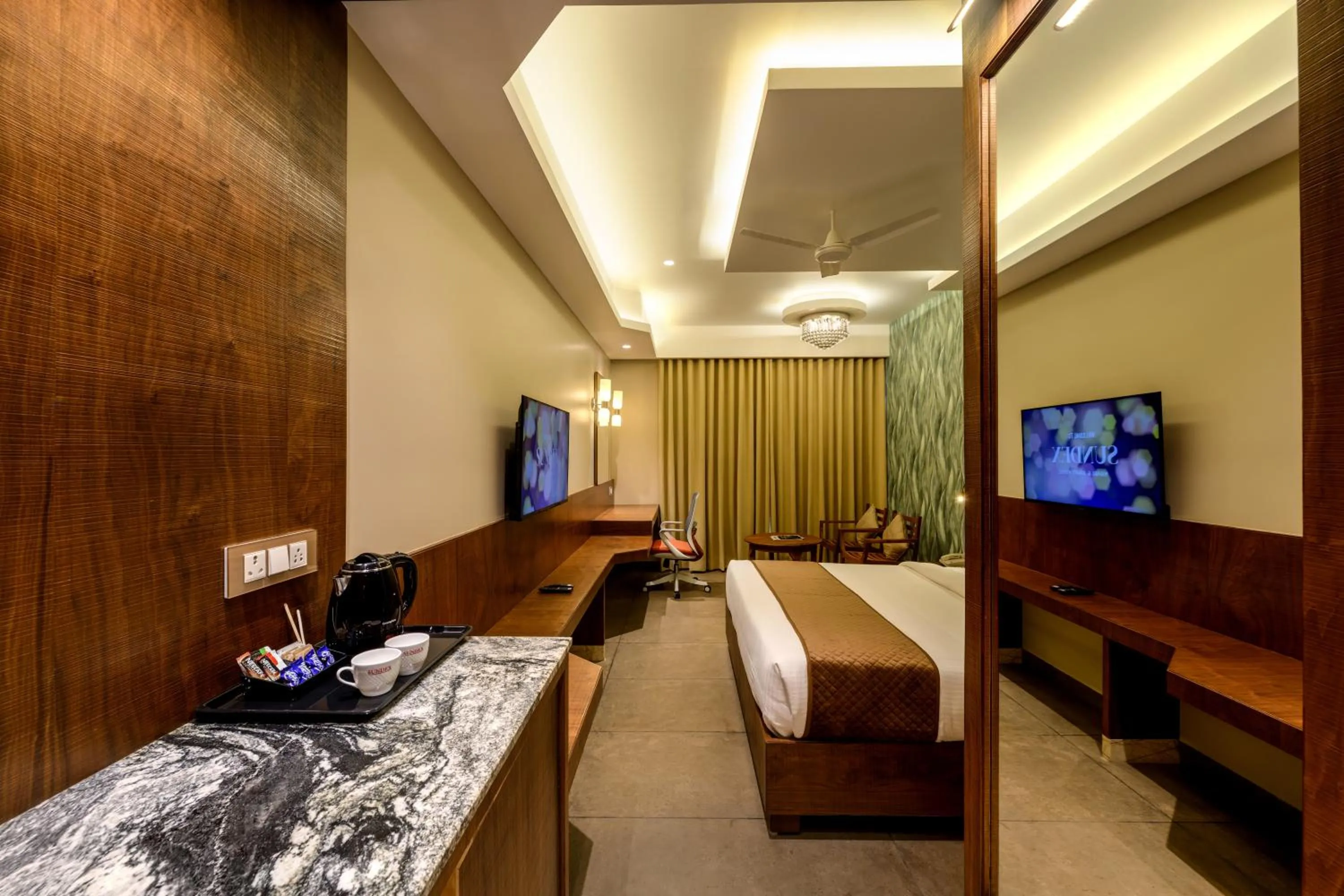 Photo of the whole room, Bed in Sundex Hotel