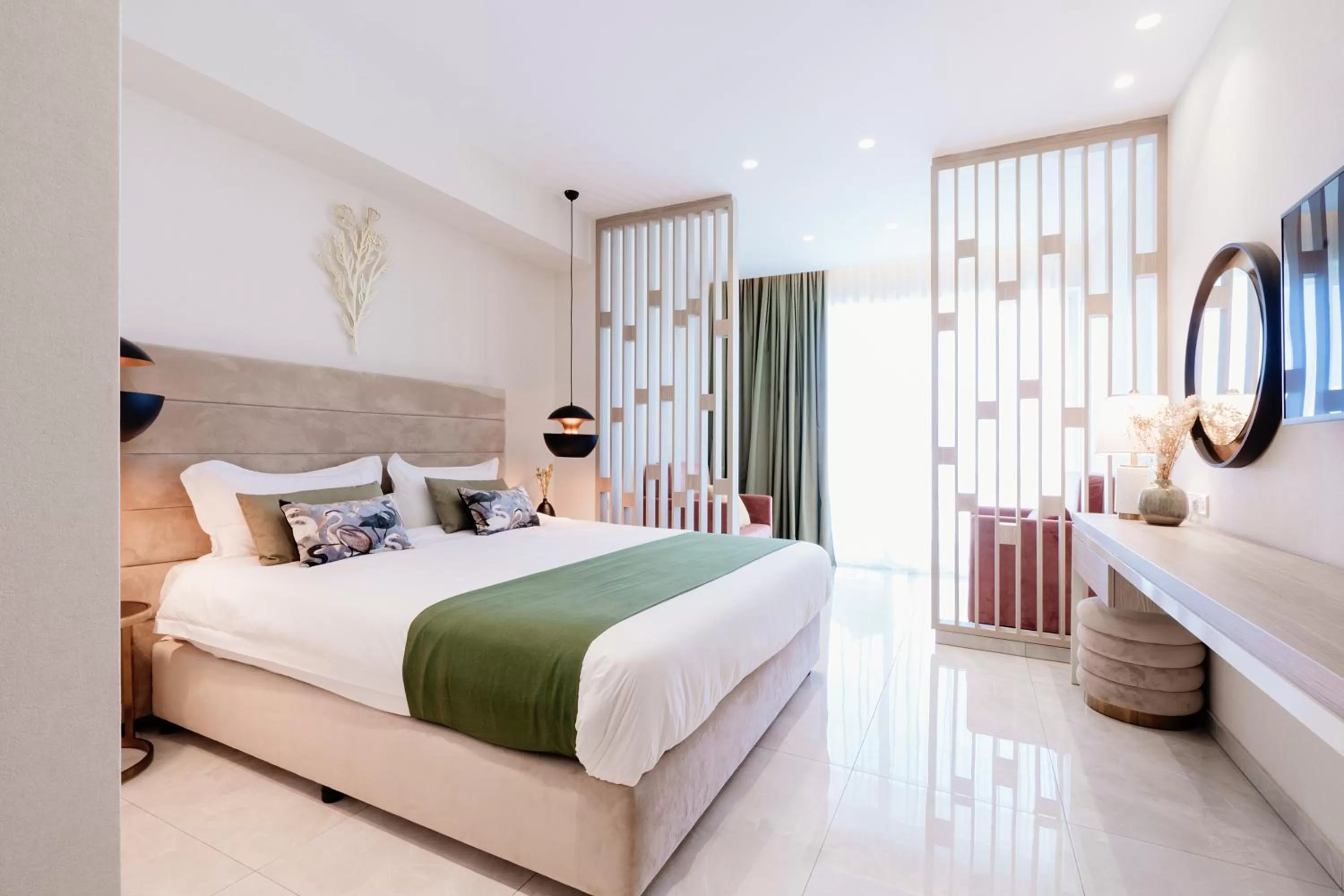 Photo of the whole room, Bed in At Herbal Boutique Hotel & Spa