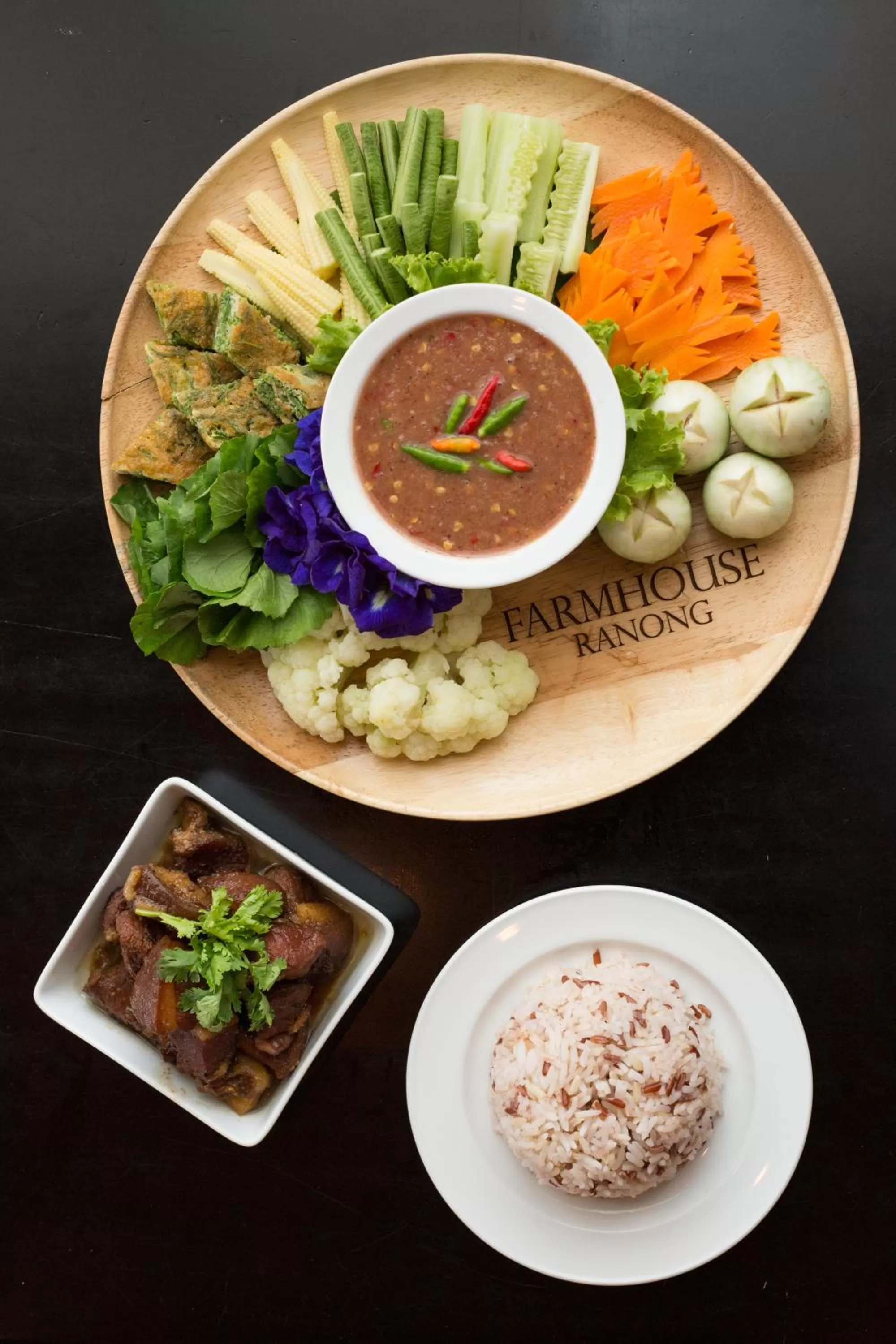 Food and drinks in The Farm House Hotel Ranong