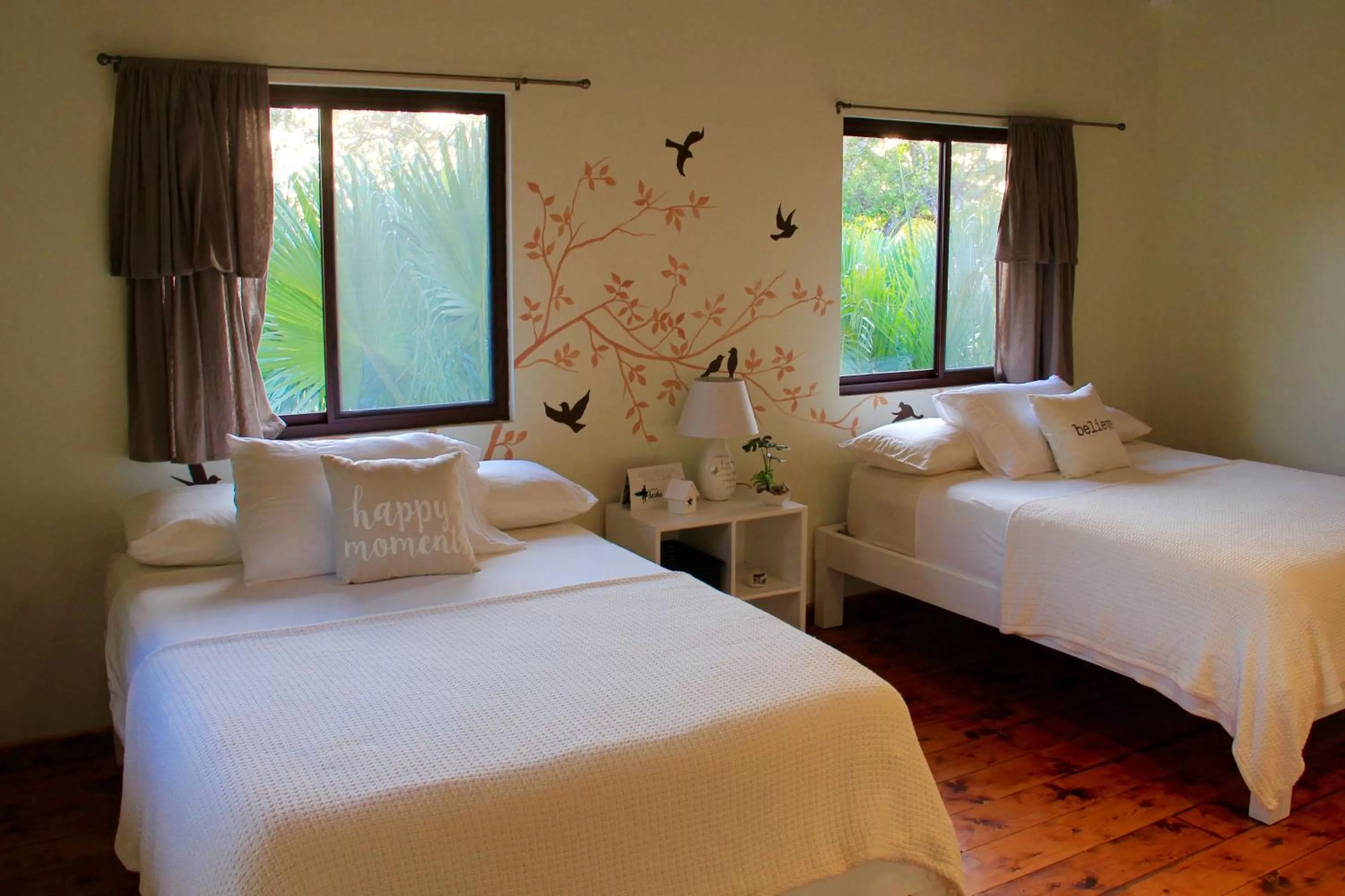 Bed in Cabañas La Casa de Pucha