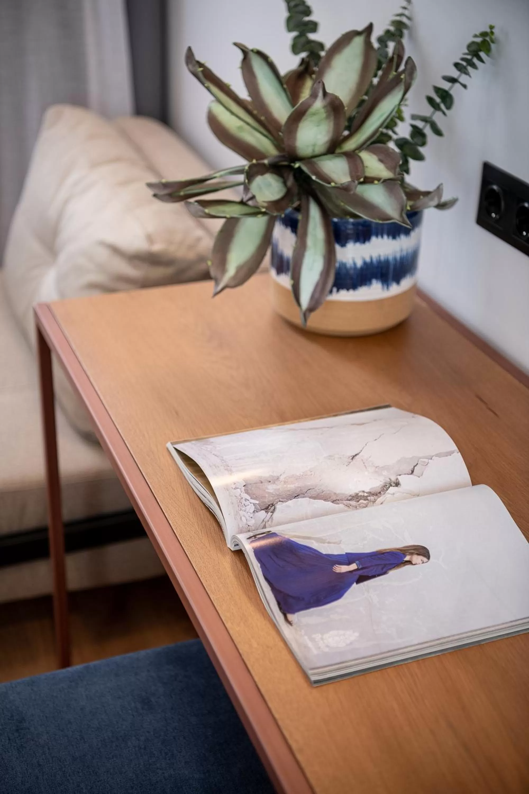 Decorative detail, Bed in Camere Maritima