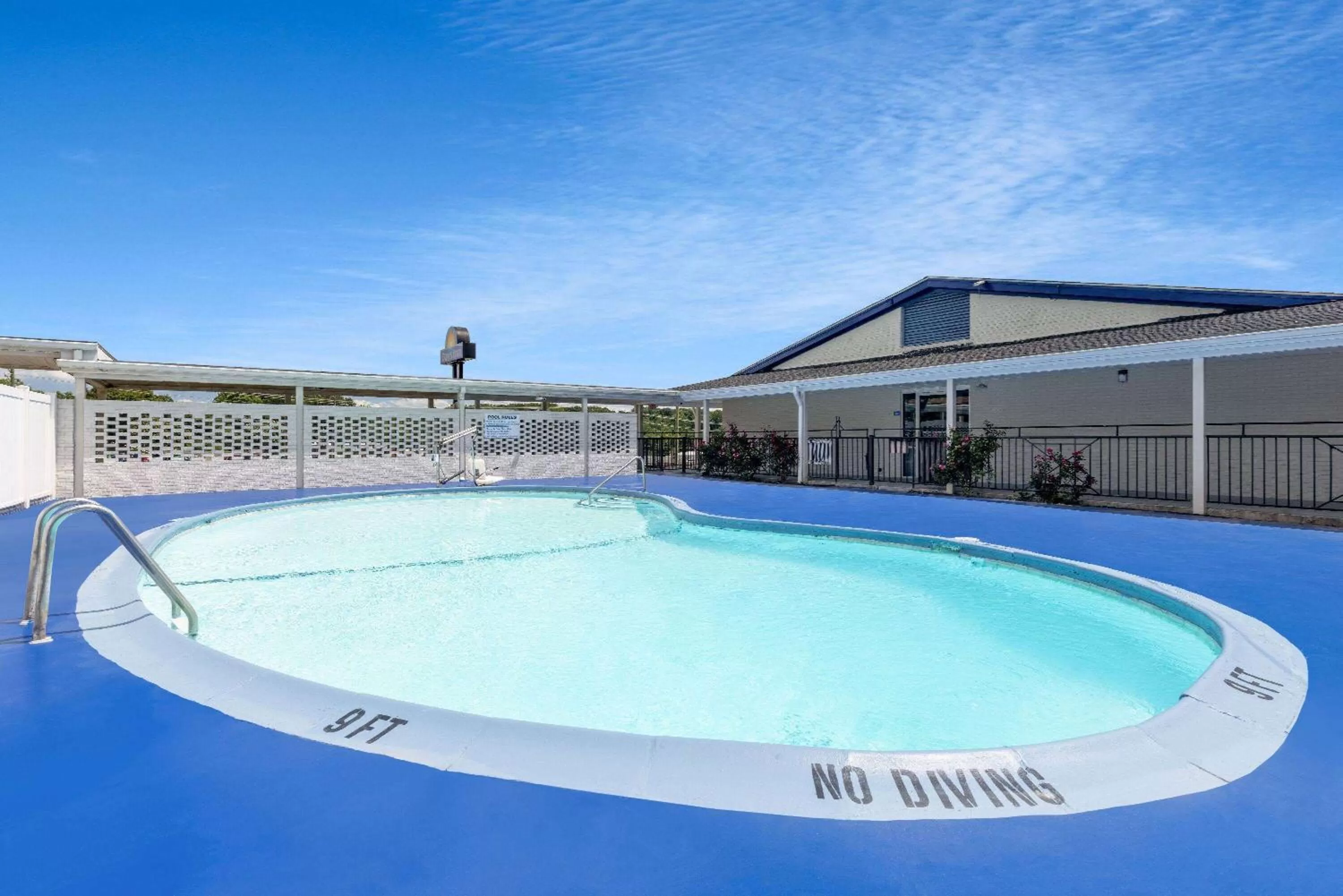 Pool view in Days Inn by Wyndham Lincolnton