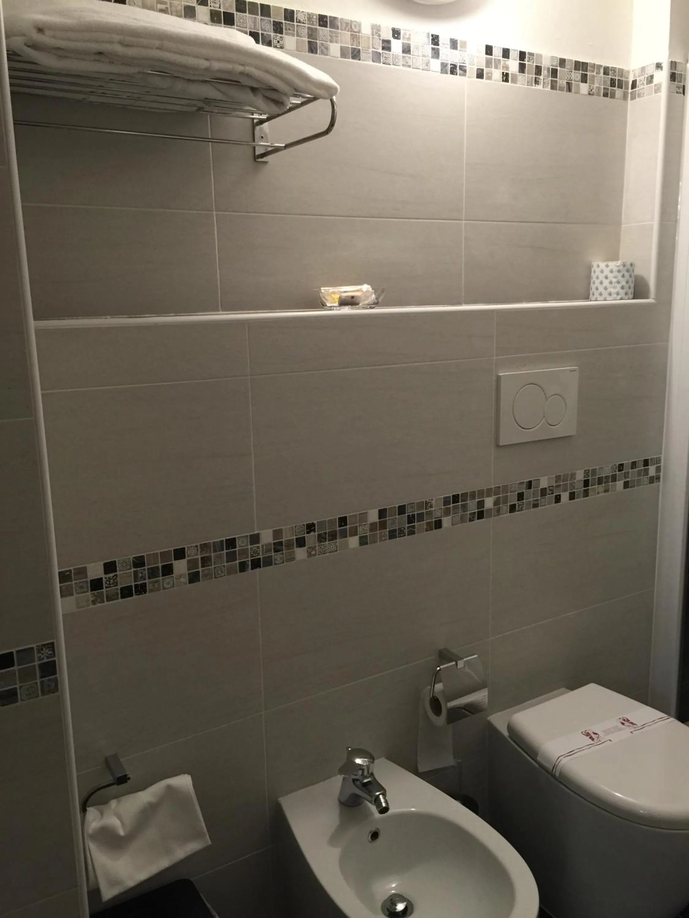 Toilet in Hotel Holiday- Alla Finestrella