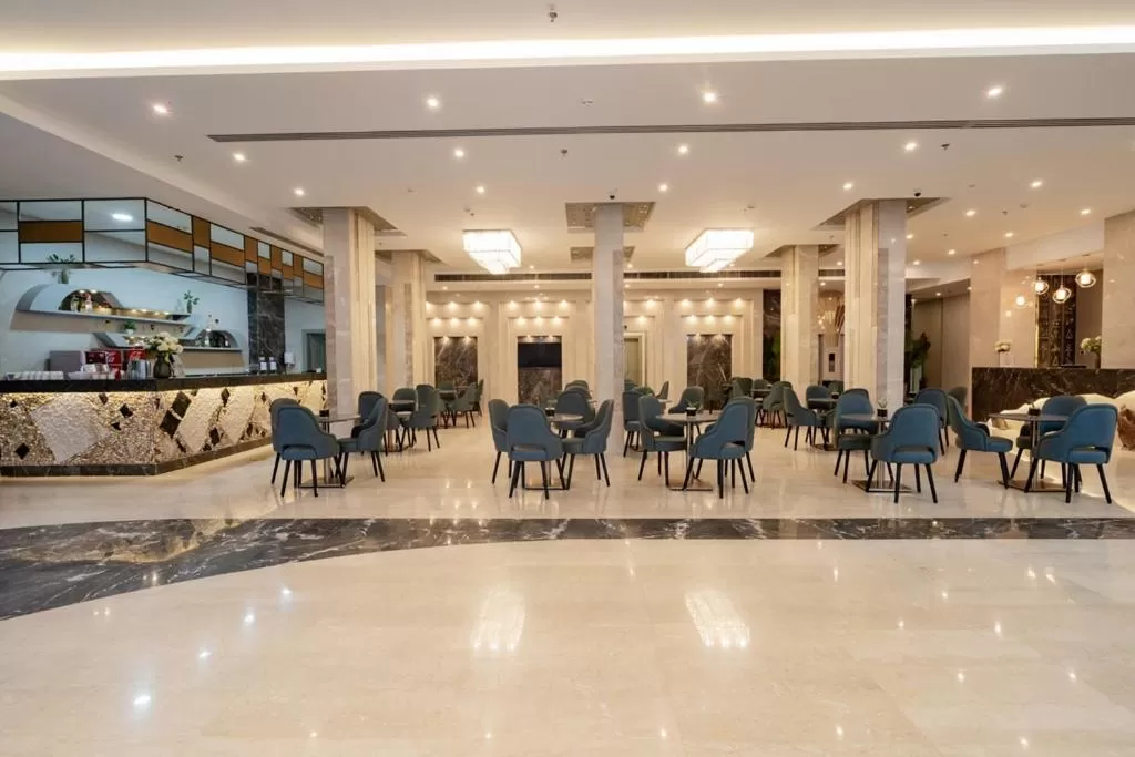 Lobby or reception in Sphinx Aqua Park Beach Resort