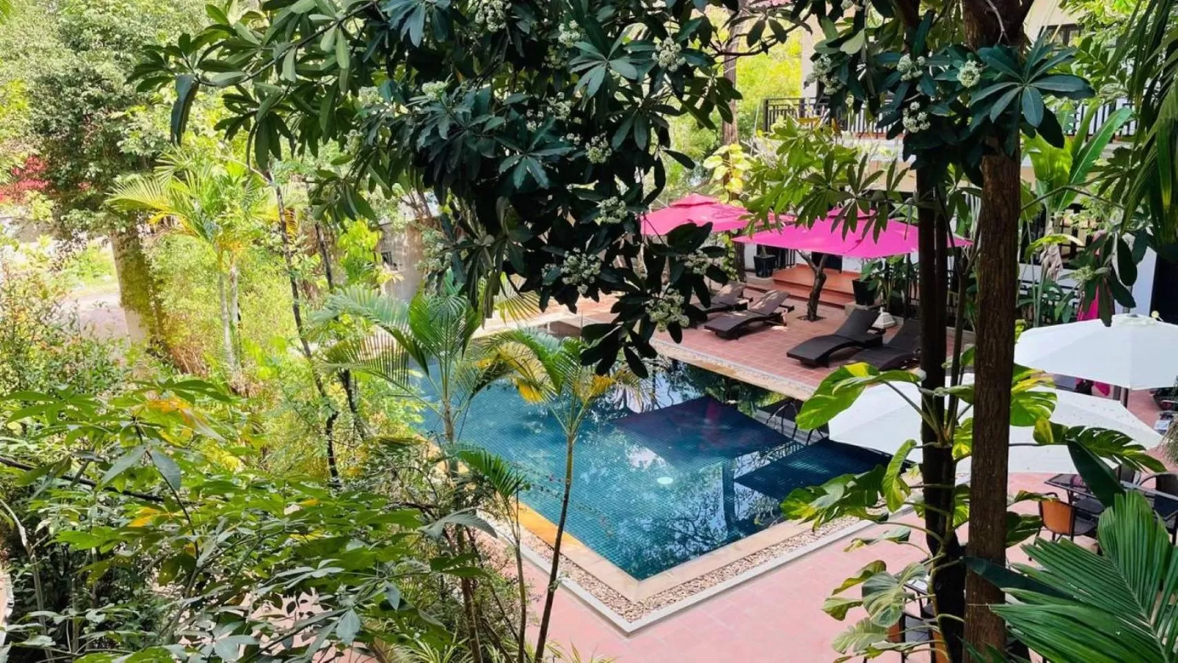 Swimming pool, Pool View in Angkor Tiger Resort