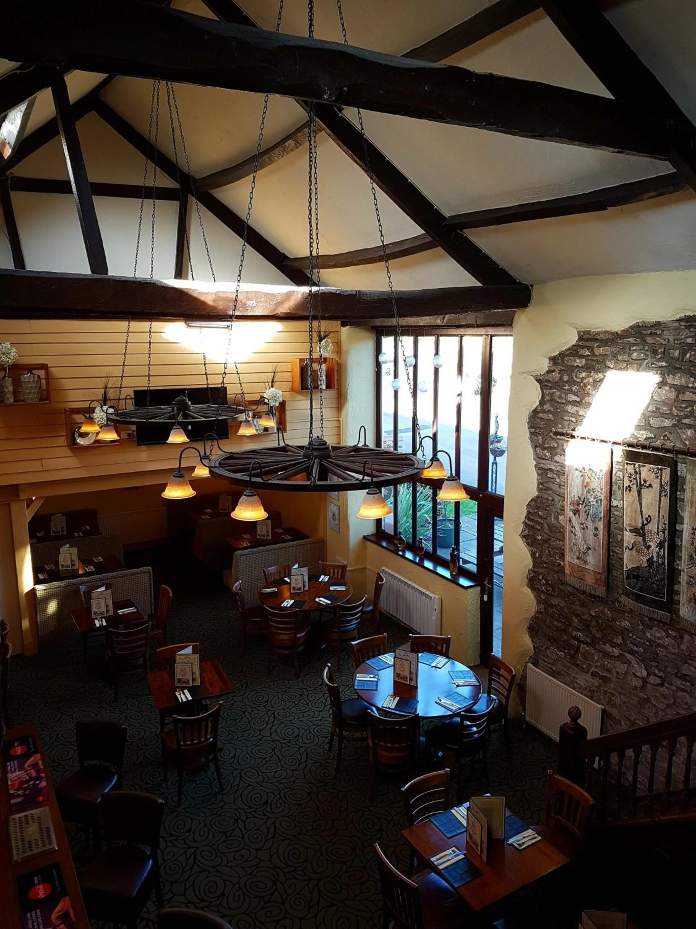 Lounge or bar in The Old Barn Inn