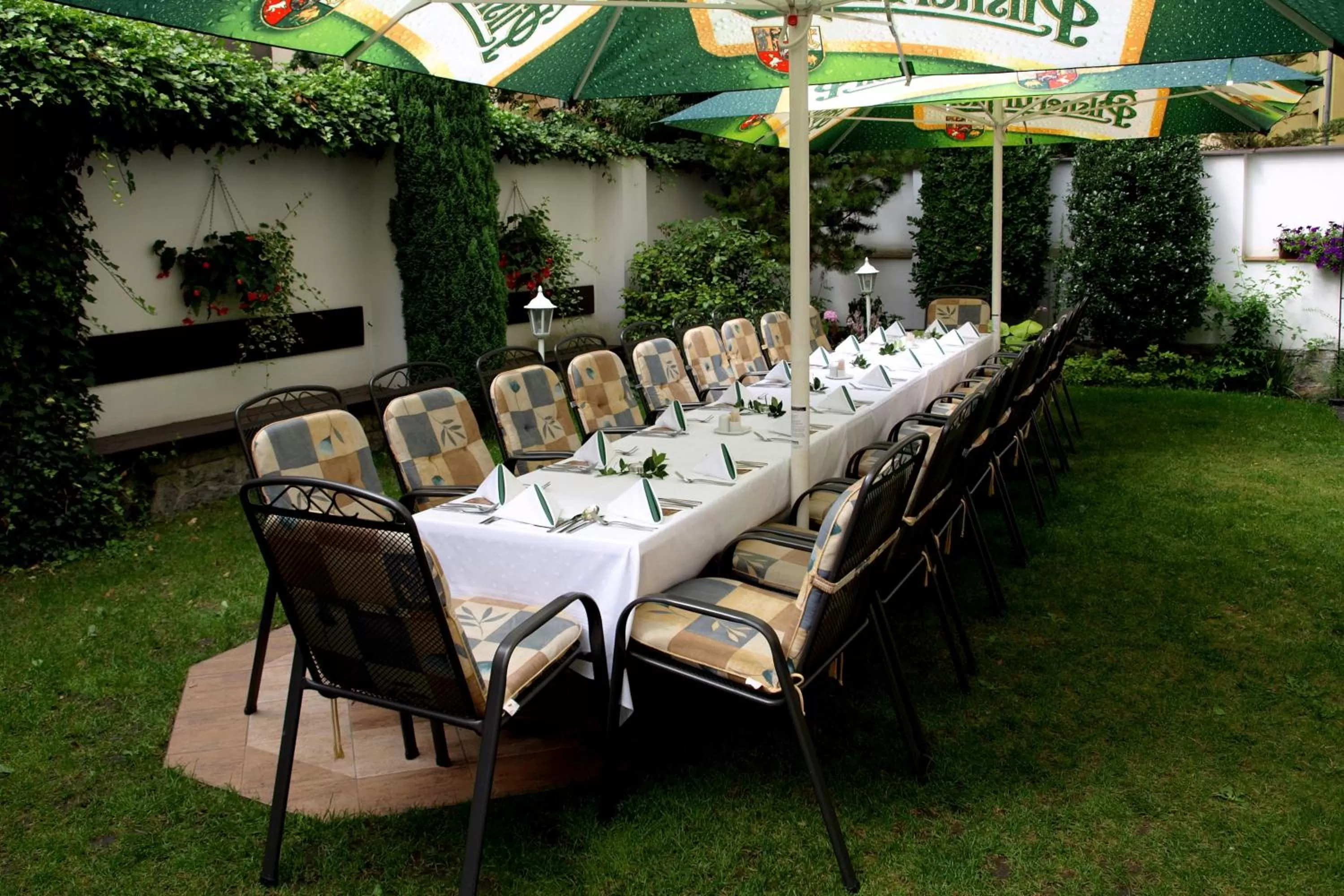 Garden in Hotel Victoria