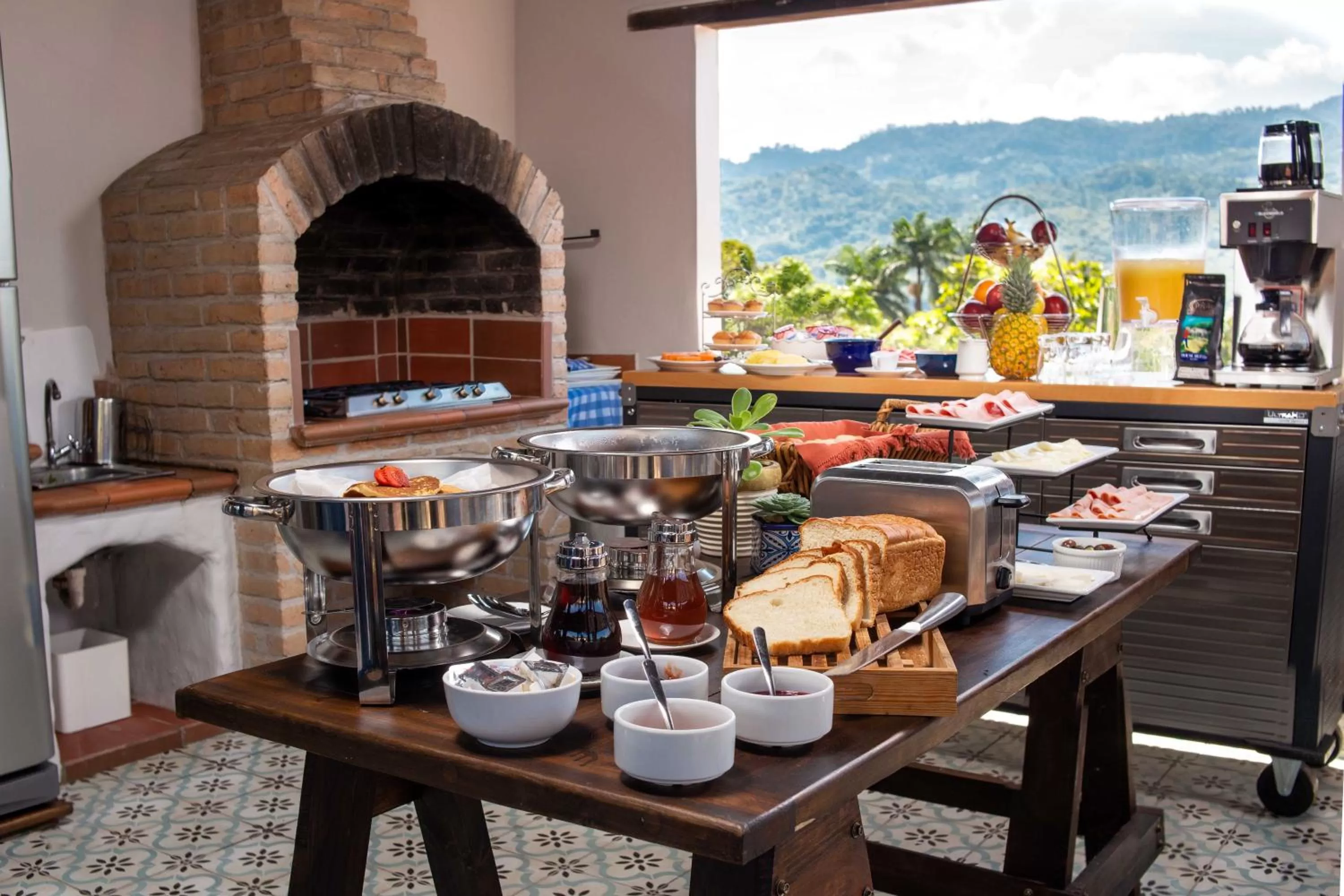 Breakfast in Casa Villamil Boutique Hotel