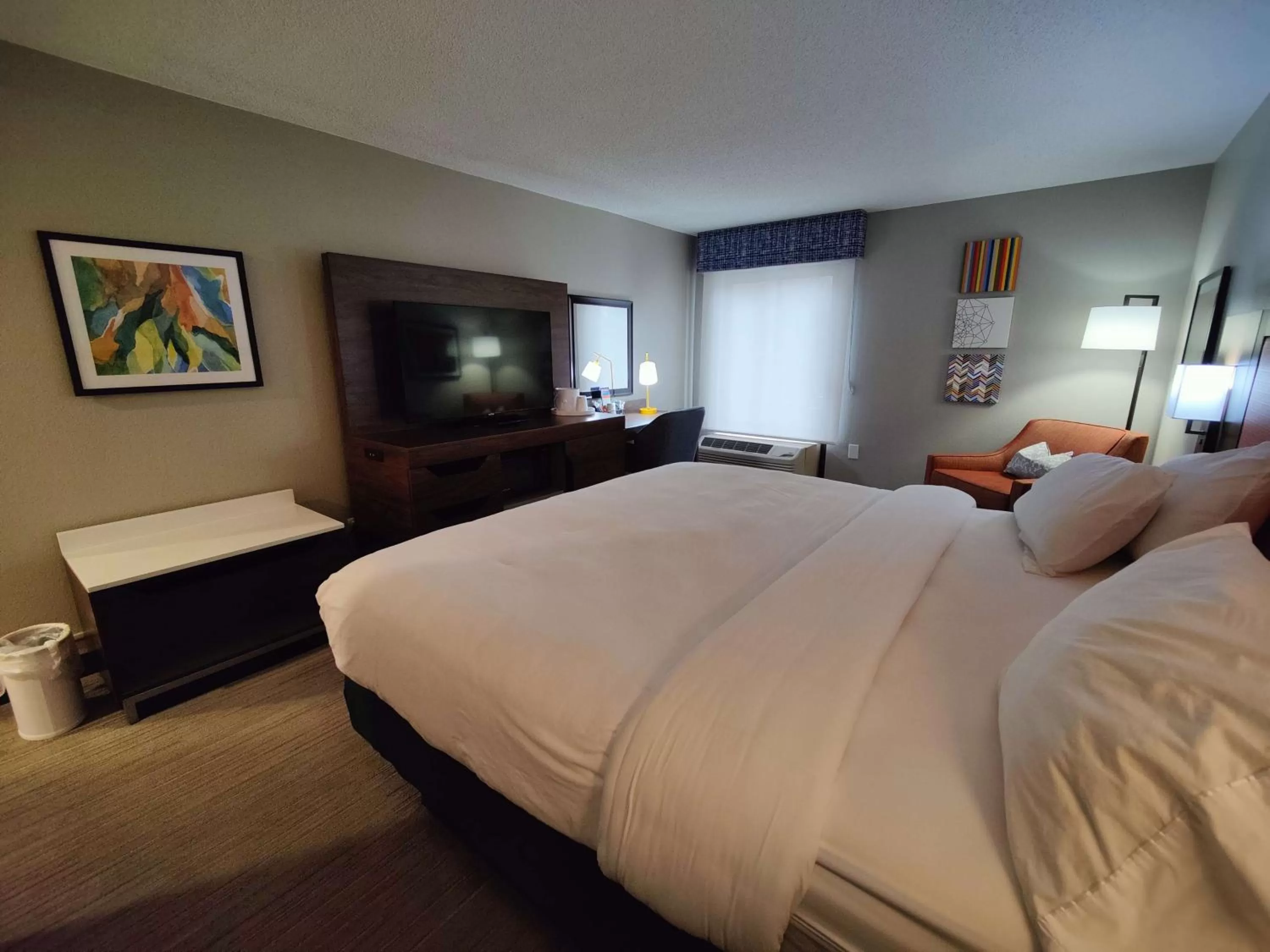 Bed in Hampton Inn Atlanta/Peachtree City