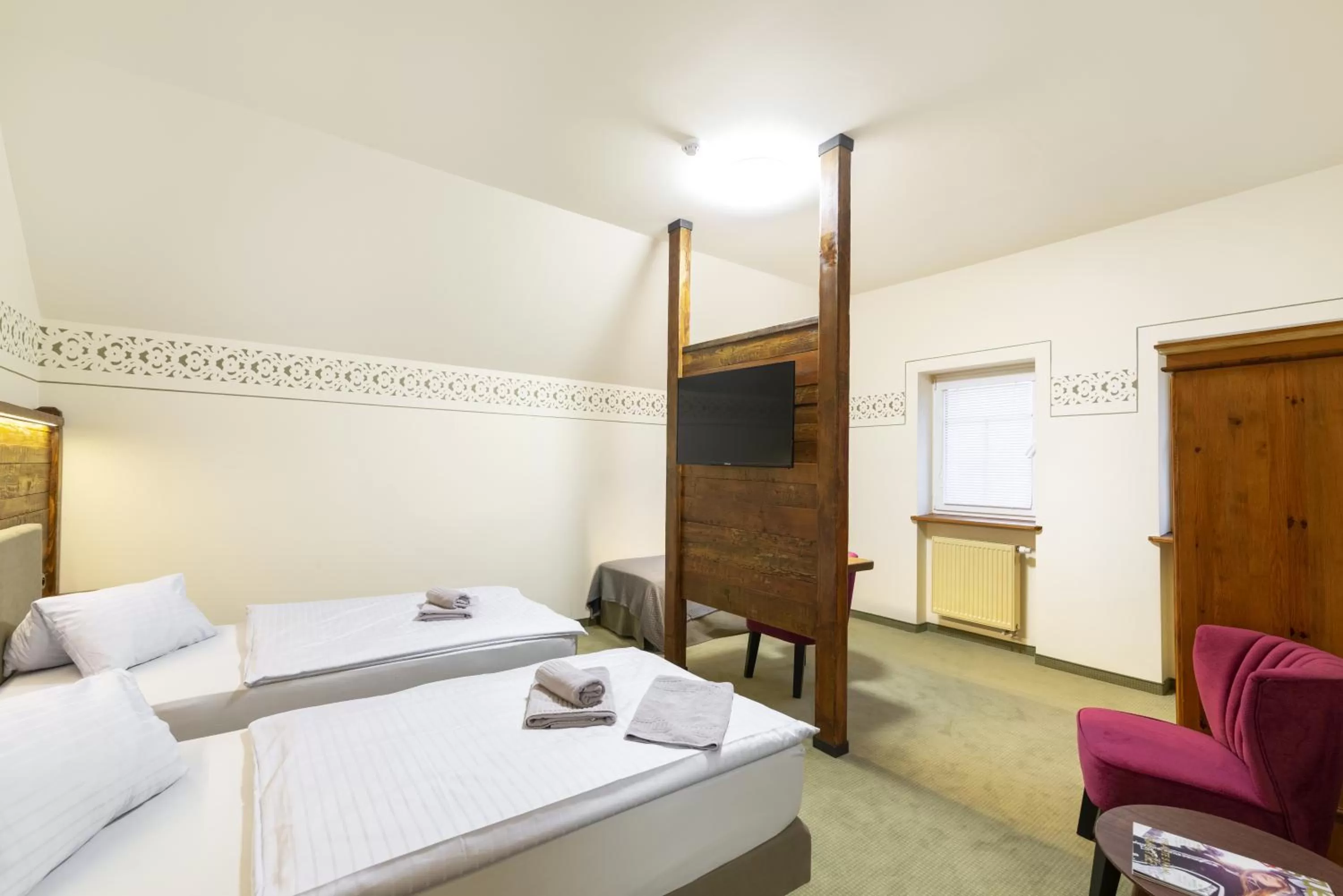 Bed in Hotel U Simla