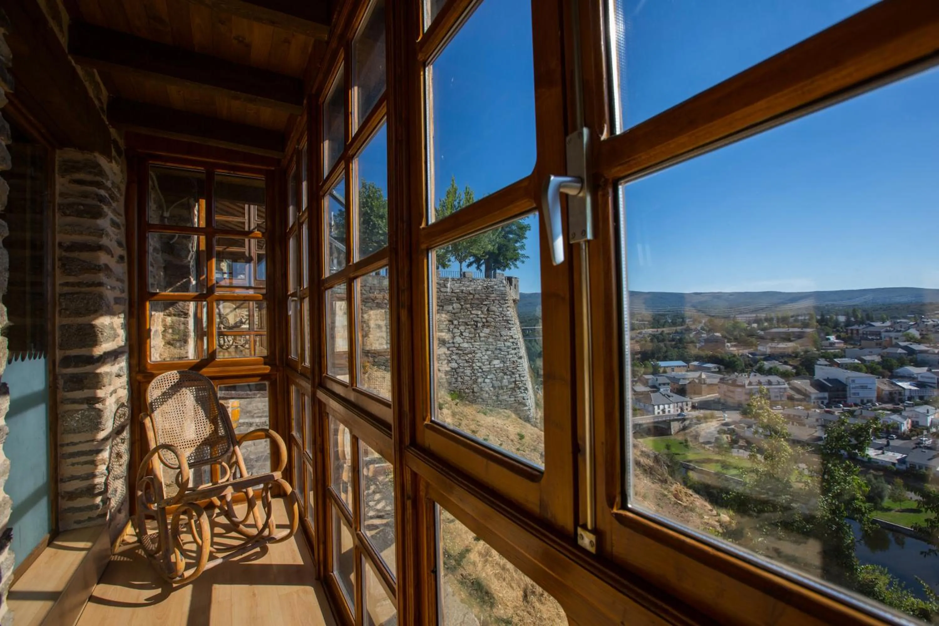 Balcony/Terrace in Posada Real La Carteria