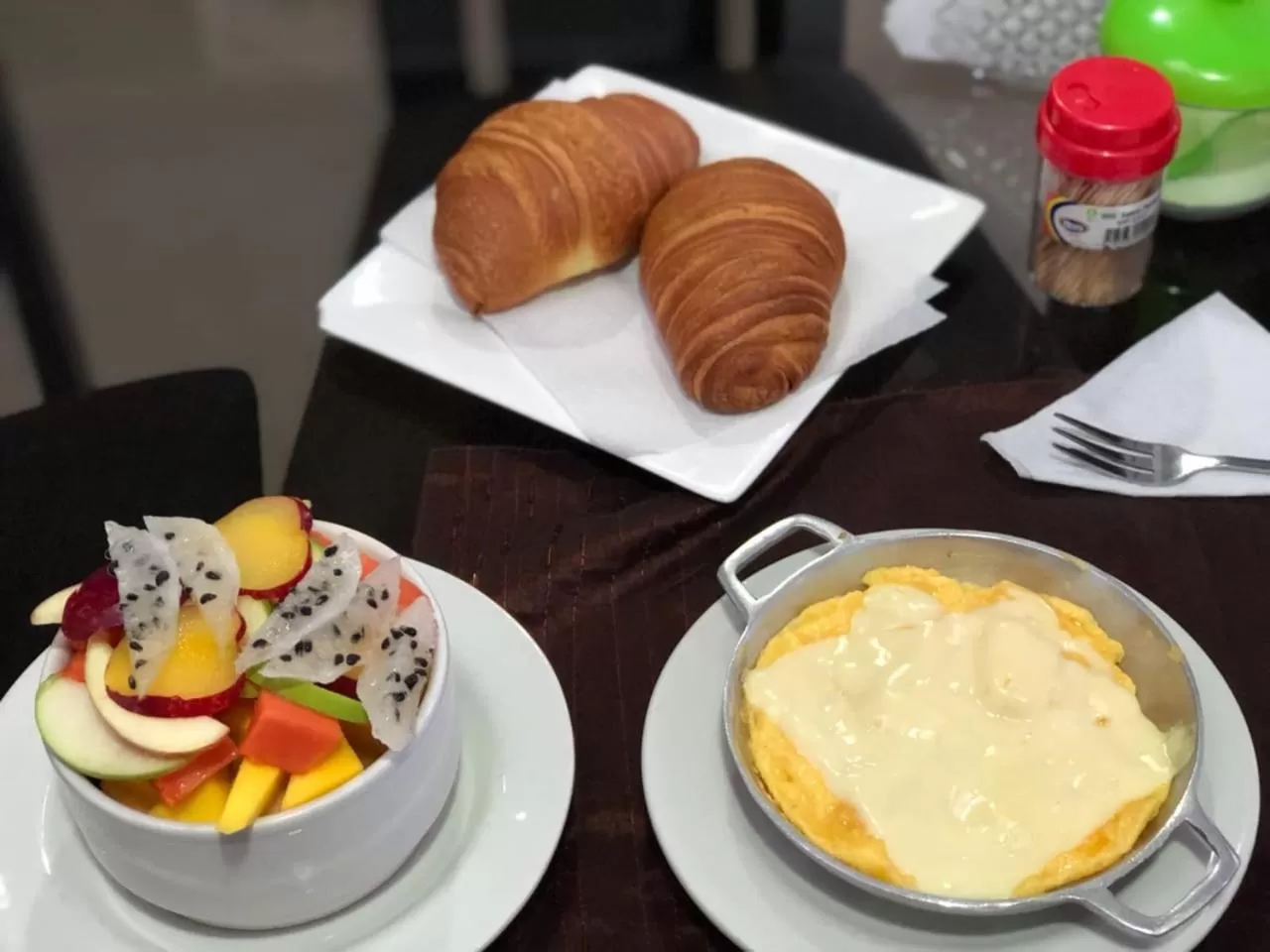 Breakfast in Hotel Casa Huesped Kiwi