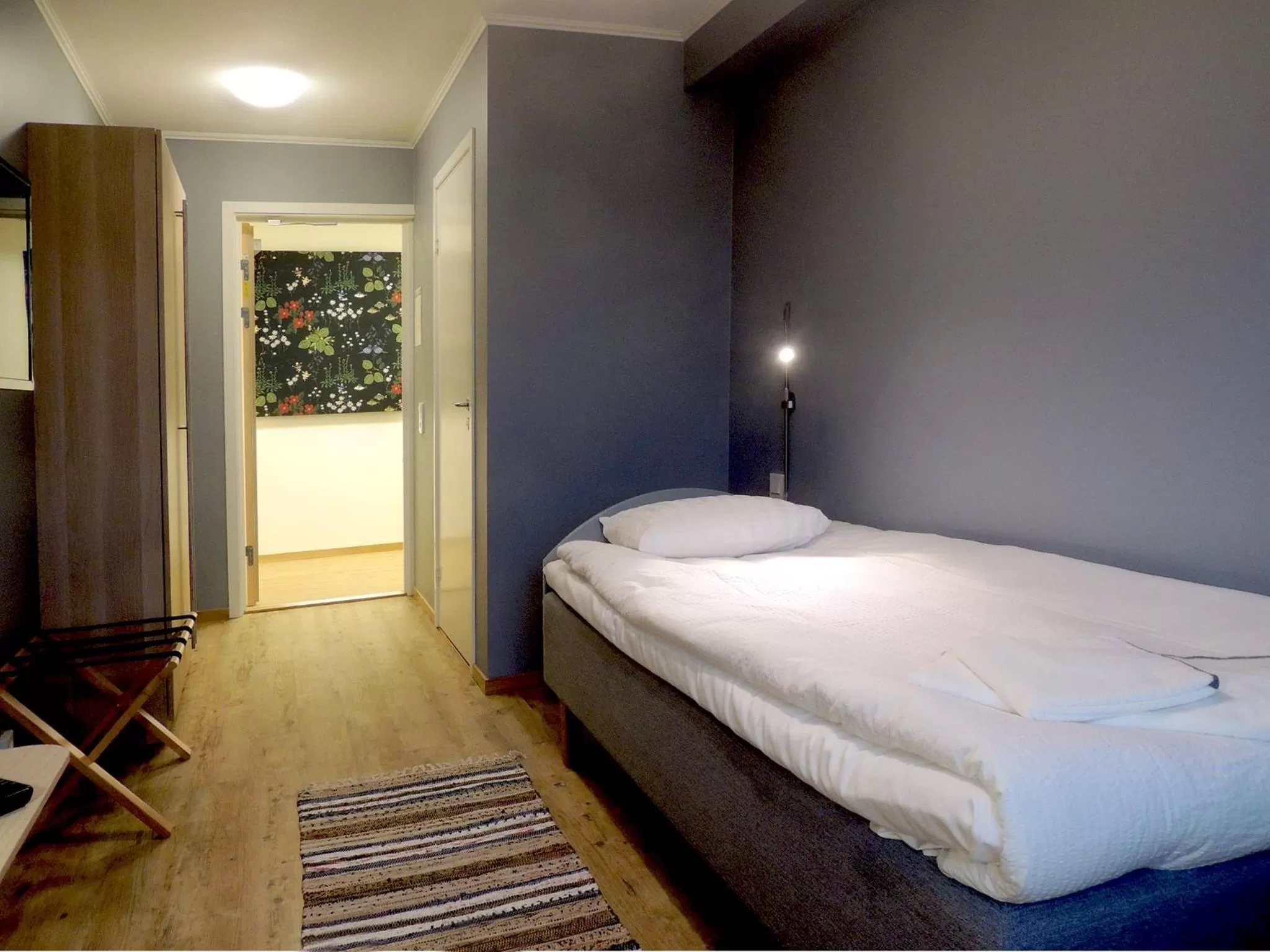 Toilet, Bed in Hotell Munkeröd