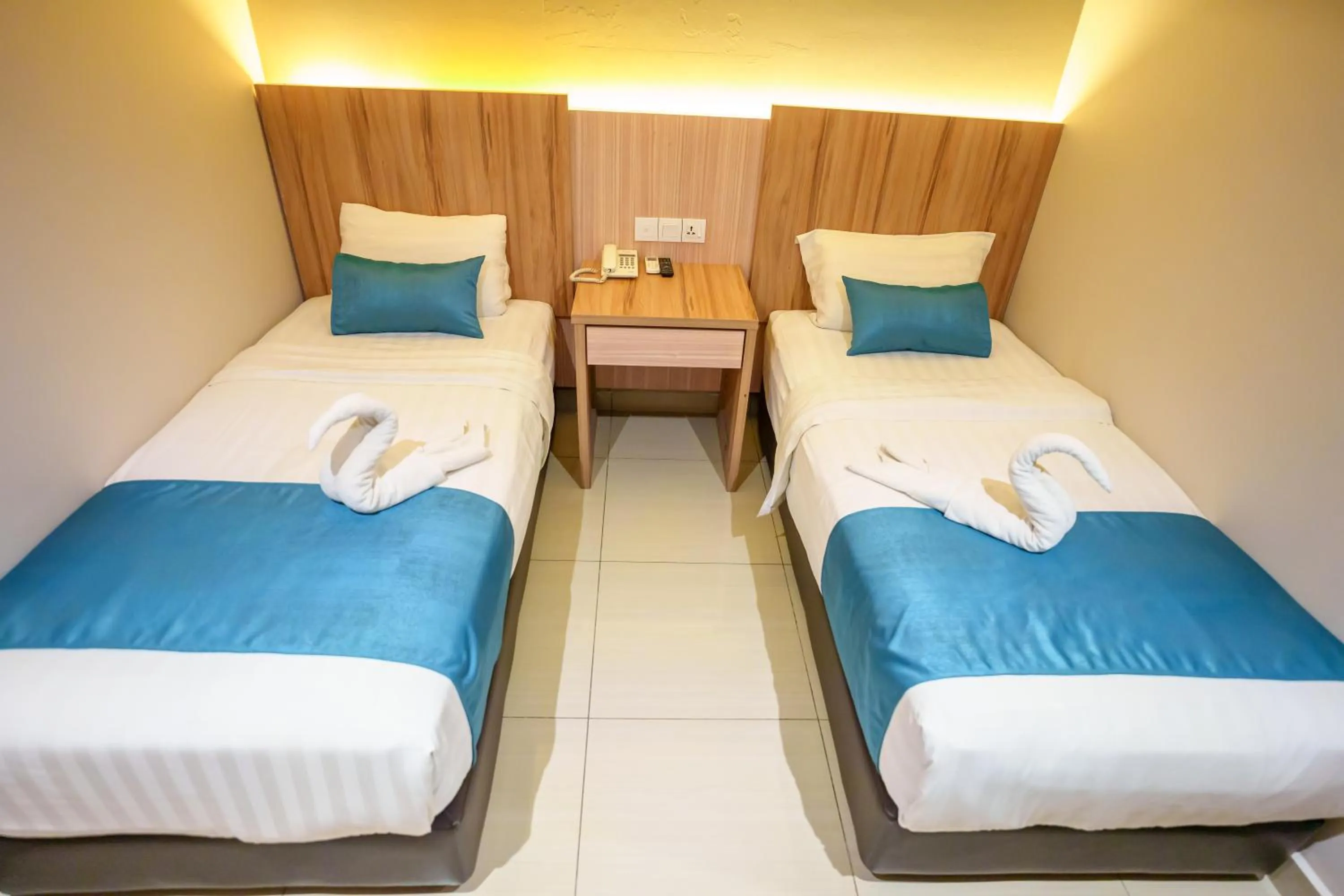 Bed in Euro Life Hotel @ KL Sentral