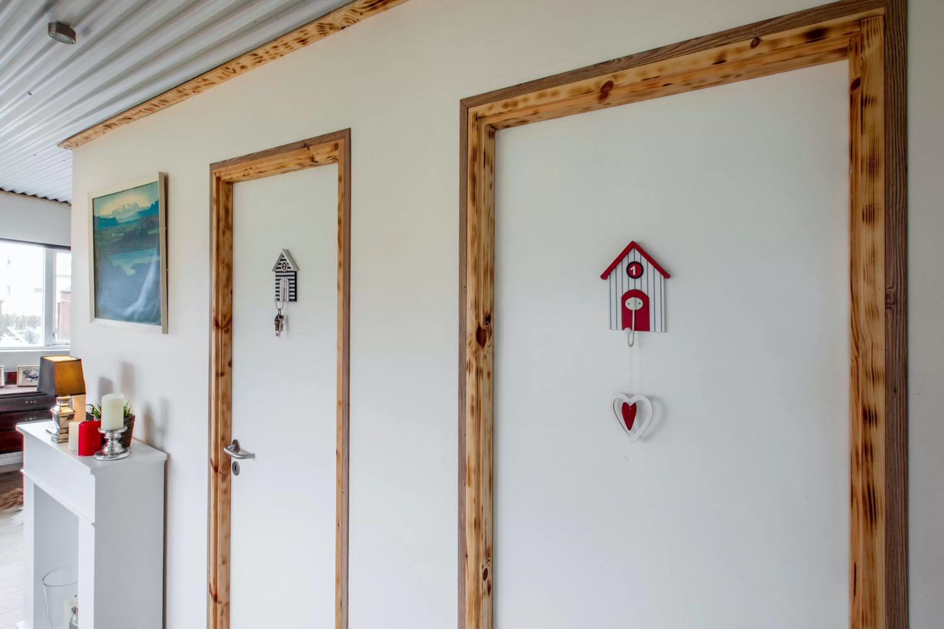 Decorative detail in Blue House B&B