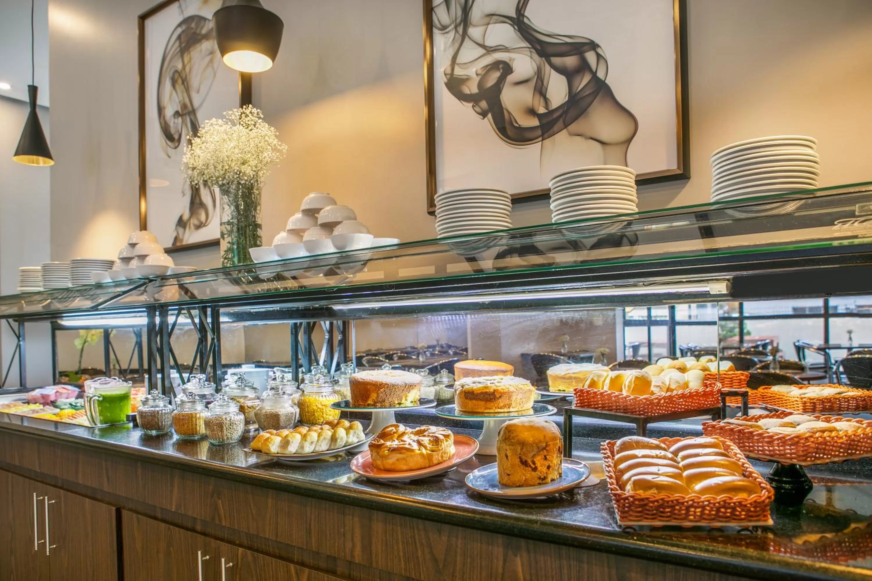 Breakfast in Plaza Inn American Loft - Barra Funda