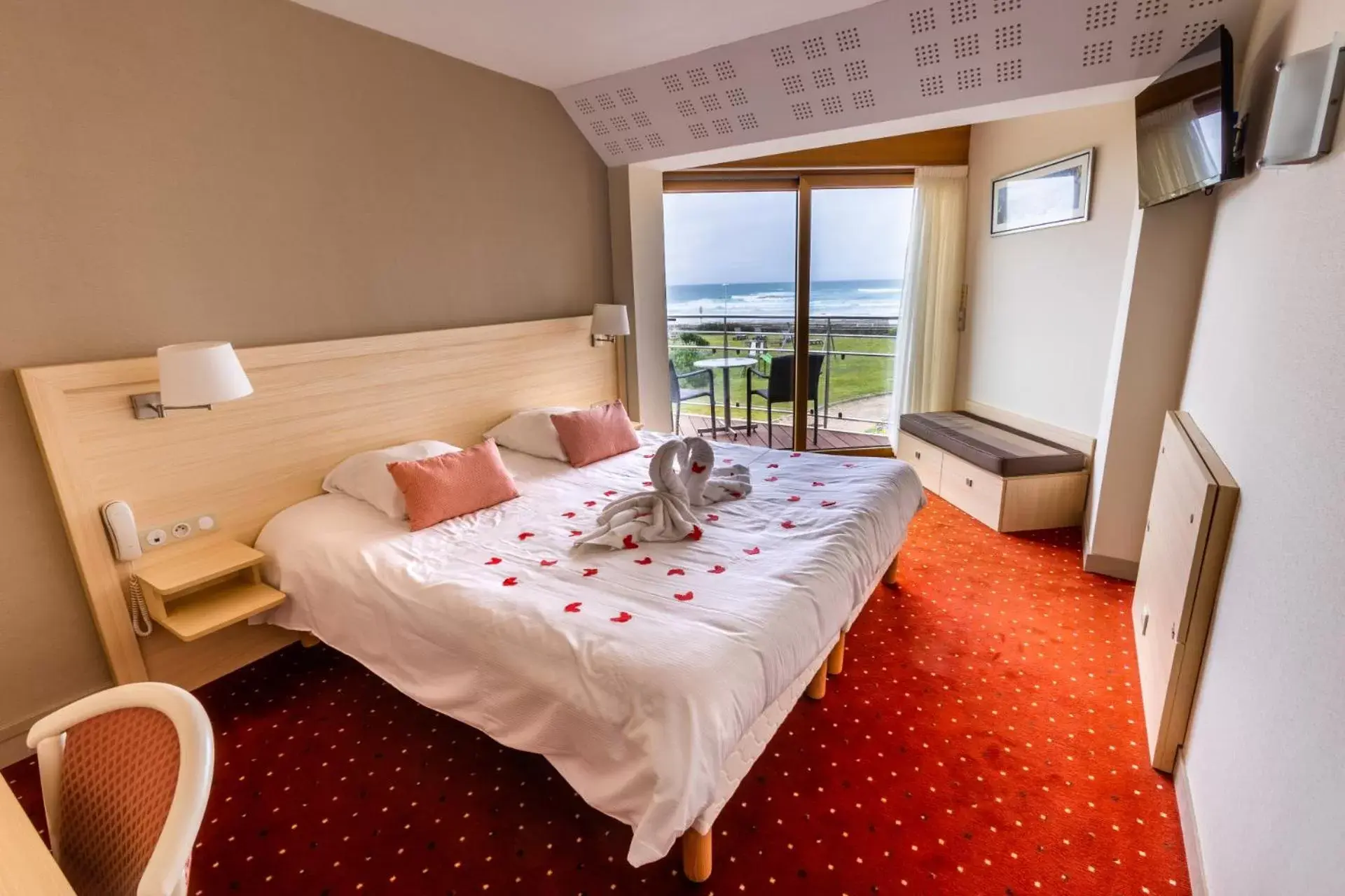 Double Room with Balcony in Breiz Armor Double Room with Balcony in Breiz Armor