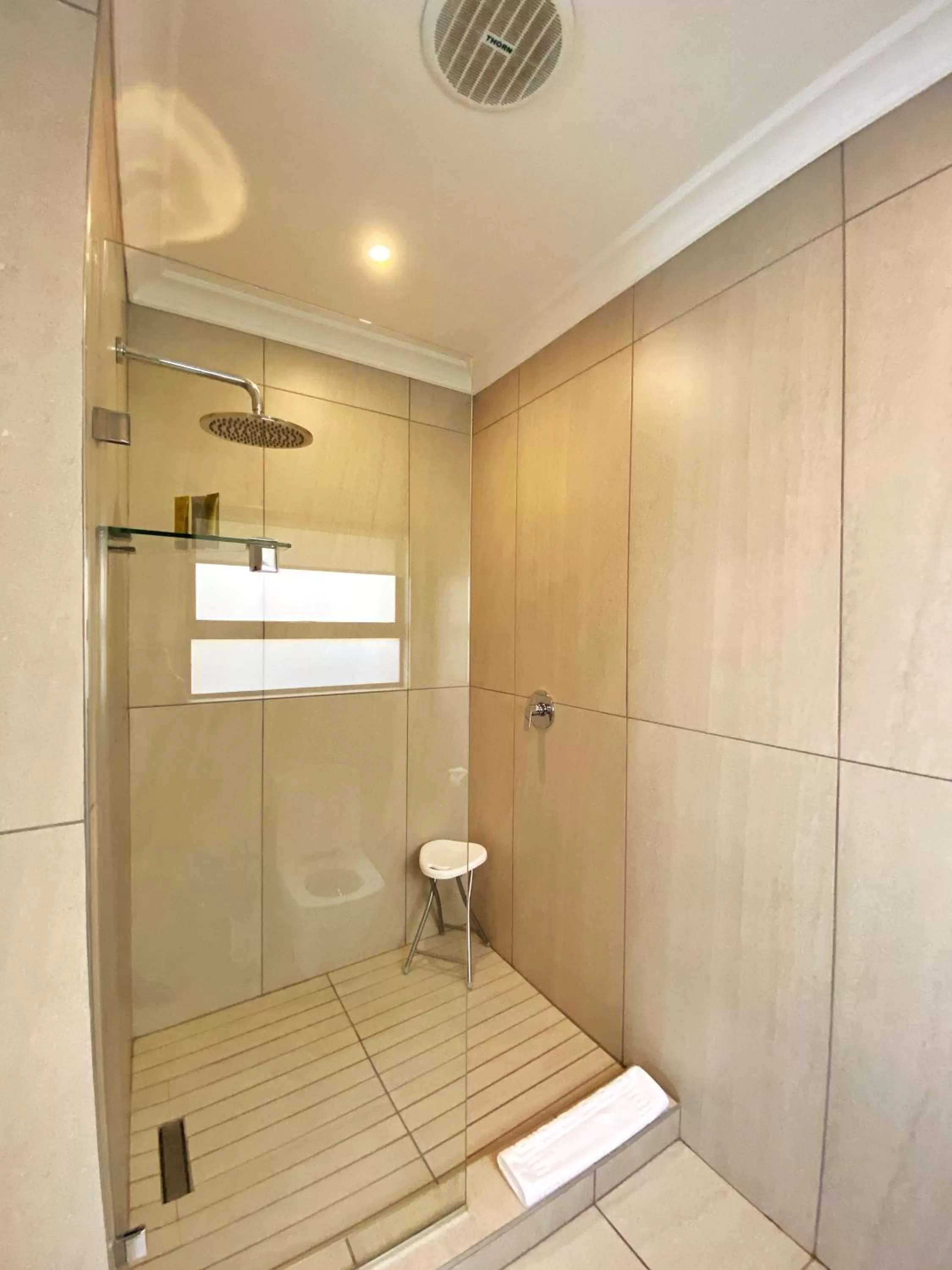 Shower in The Northcliff Boutique Hotel