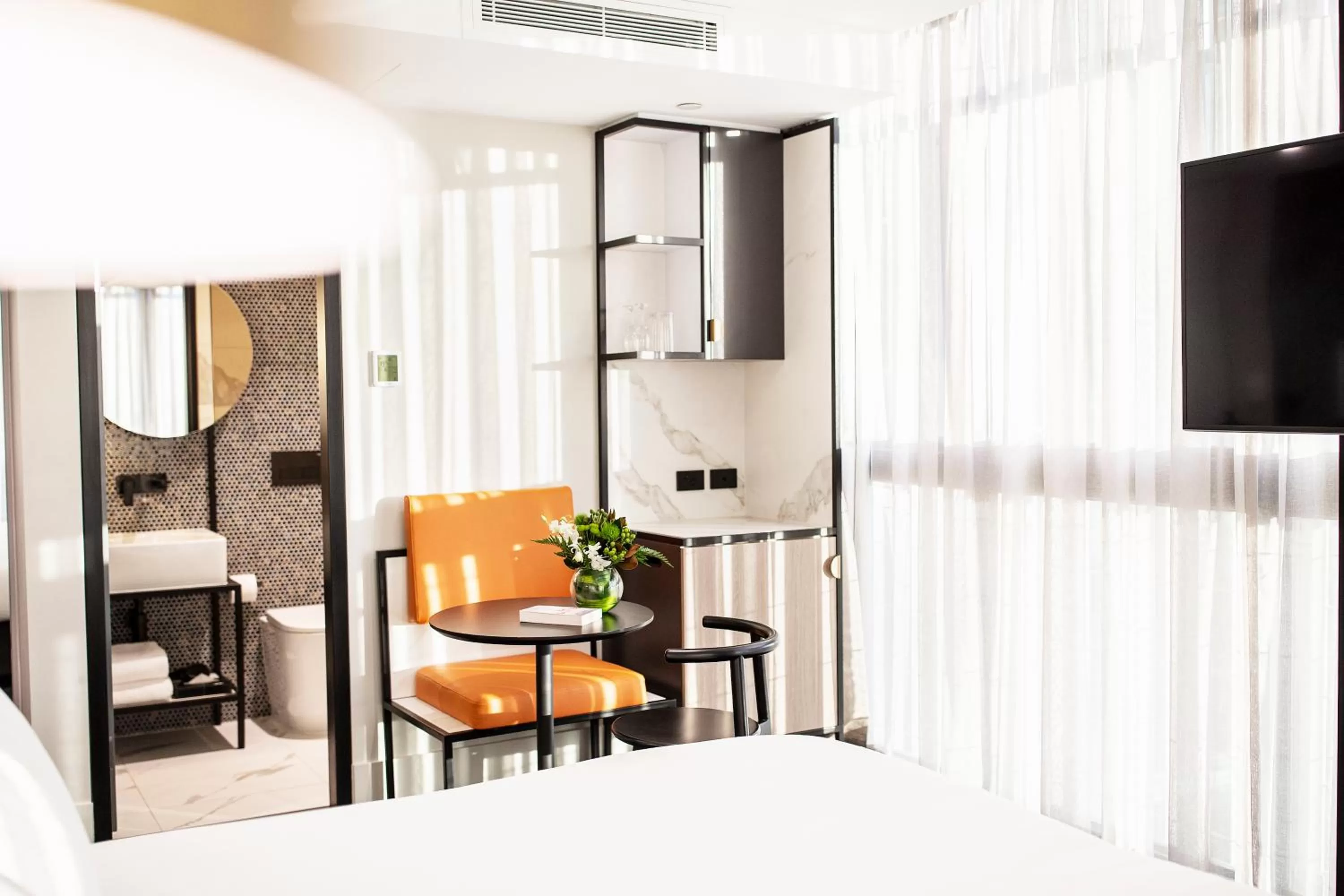 Decorative detail, Bed in Brady Hotels Jones Lane