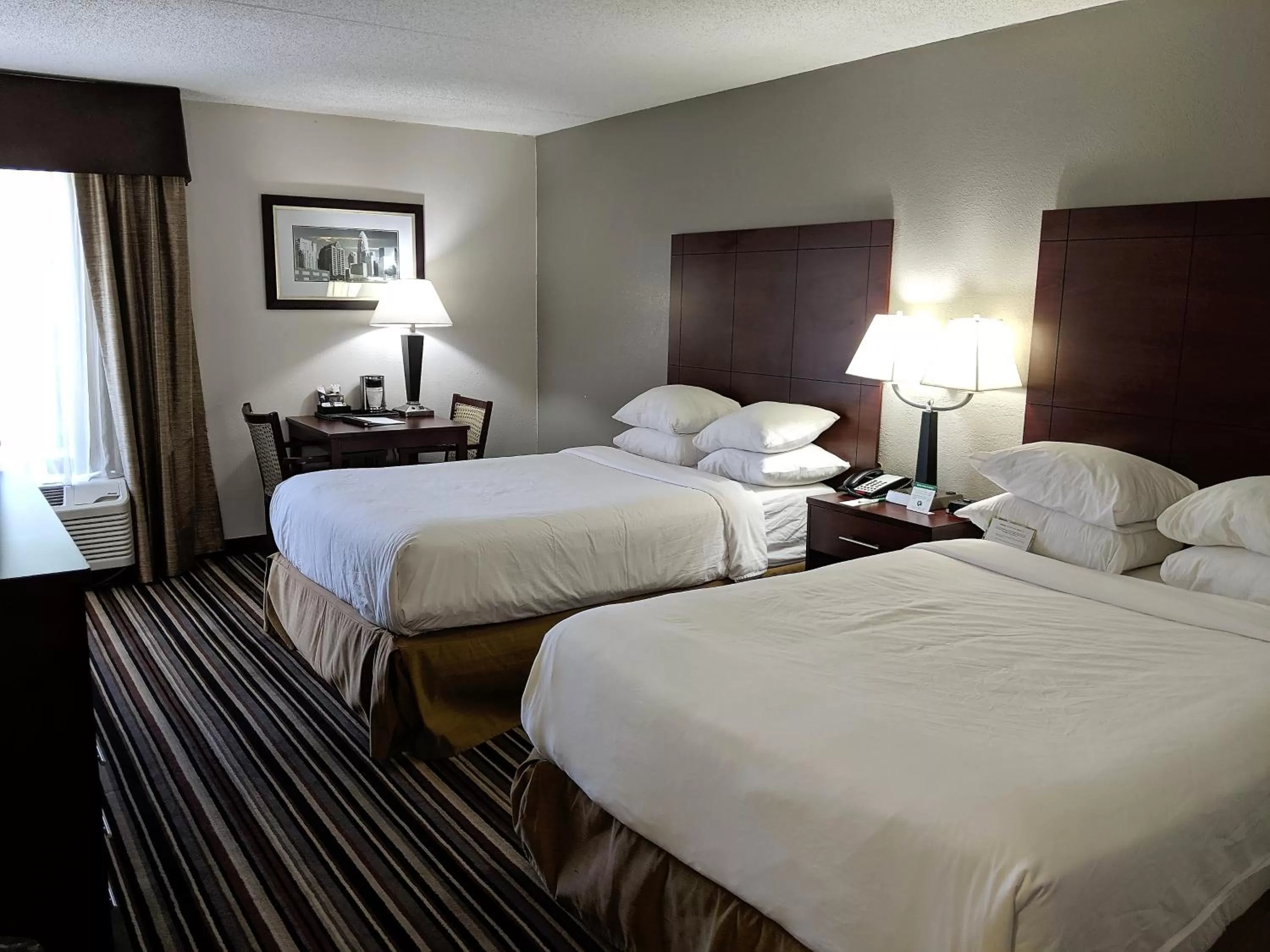 Photo of the whole room, Bed in Wyndham Garden Charlotte Airport Southeast