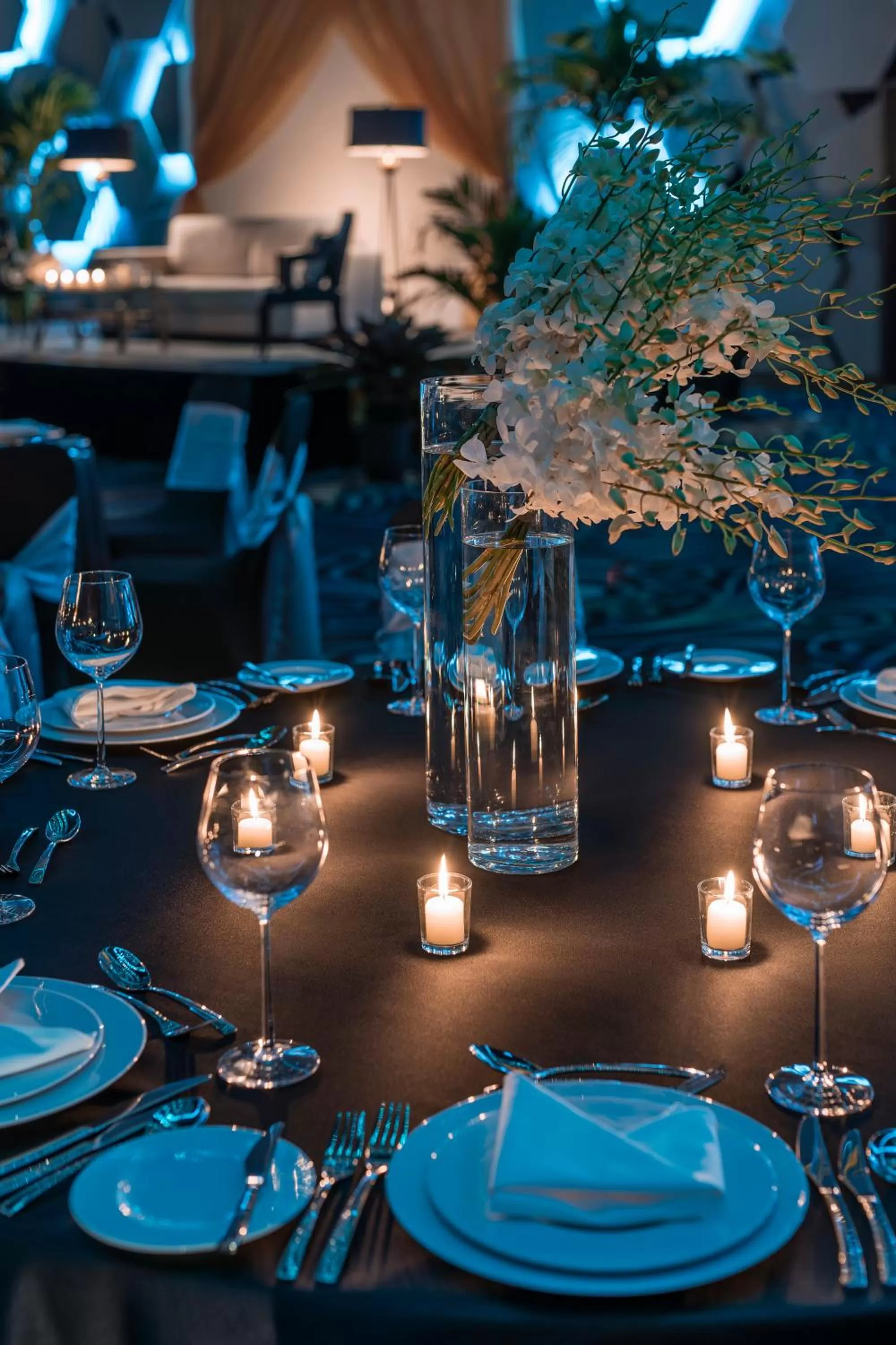 Dining area in Dusit Thani Guam Resort