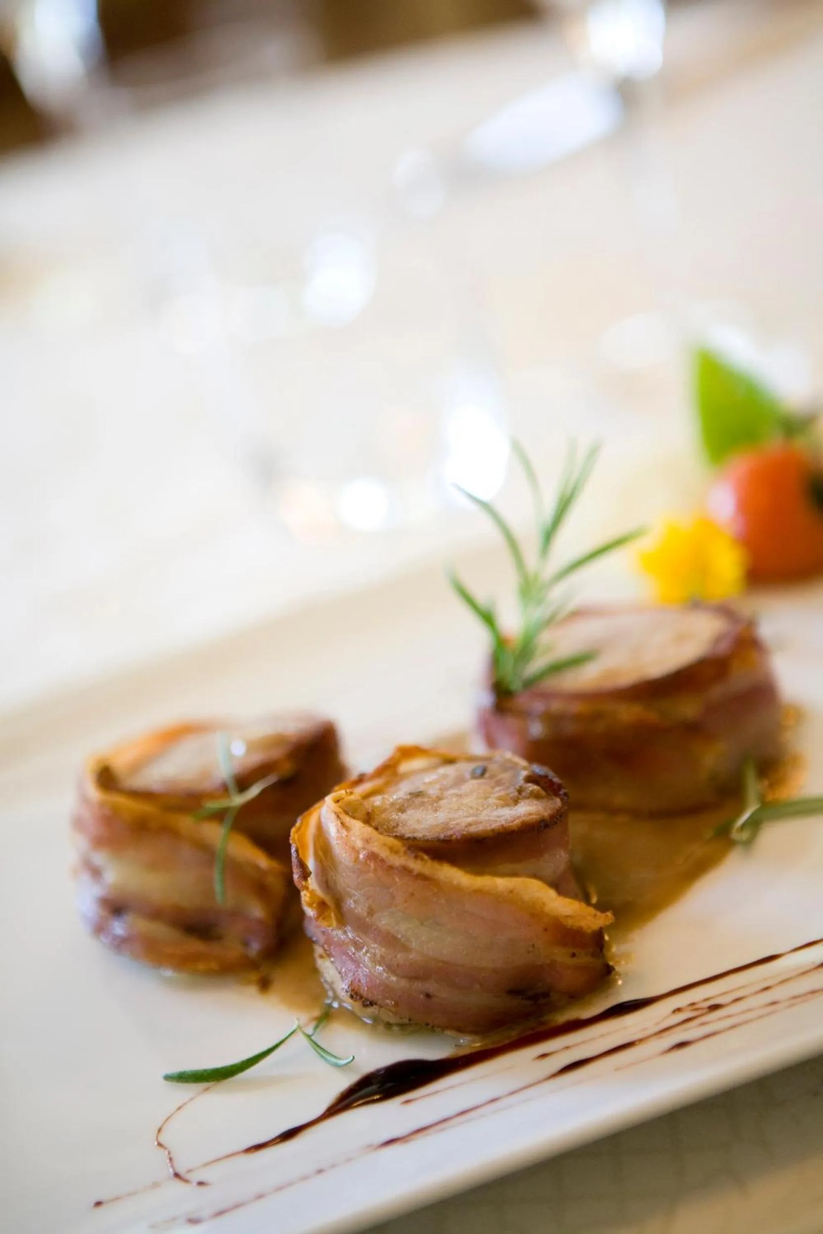 Food and drinks in Hotel Perusia