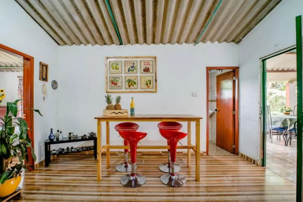 Dining area in Finca Umnisa - Choachi