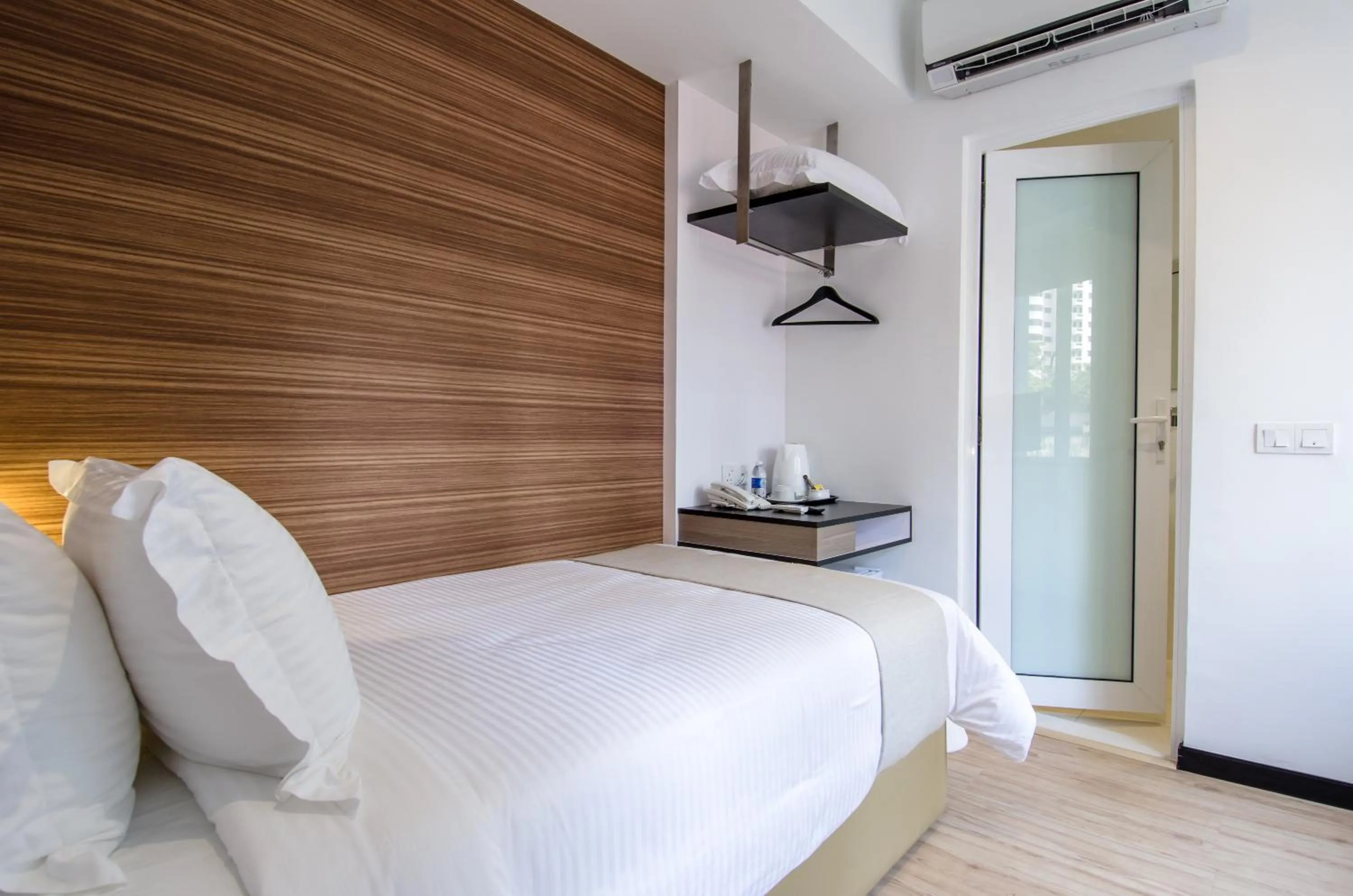 Photo of the whole room, Bed in 12FLY Hotel Kuala Lumpur