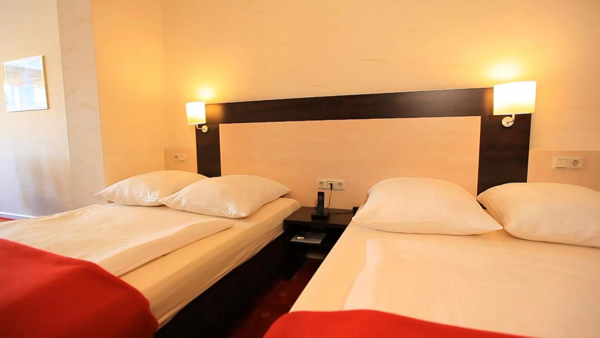 Bed in Adesso Hotel Kassel