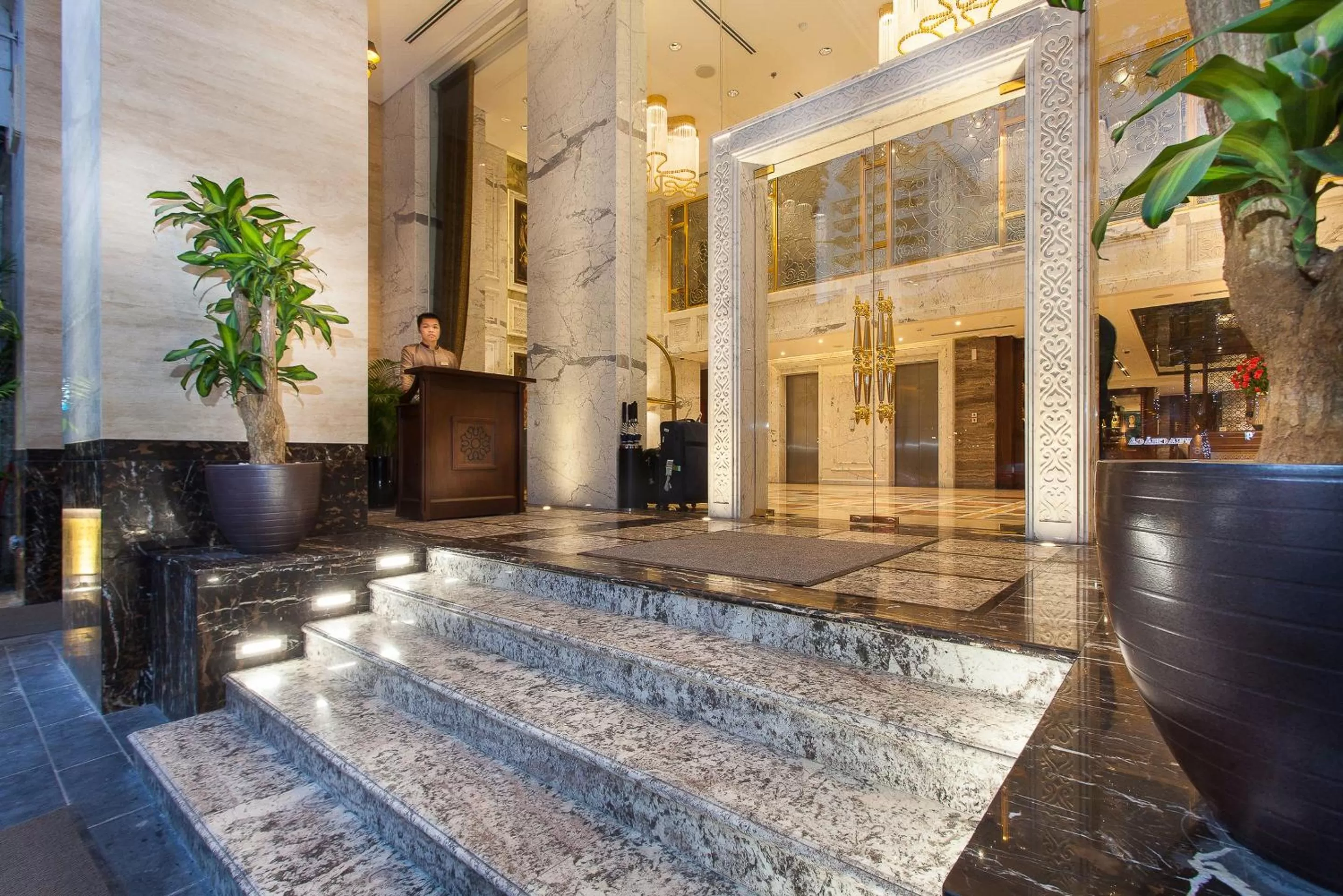 Property building in The Lapis Hotel