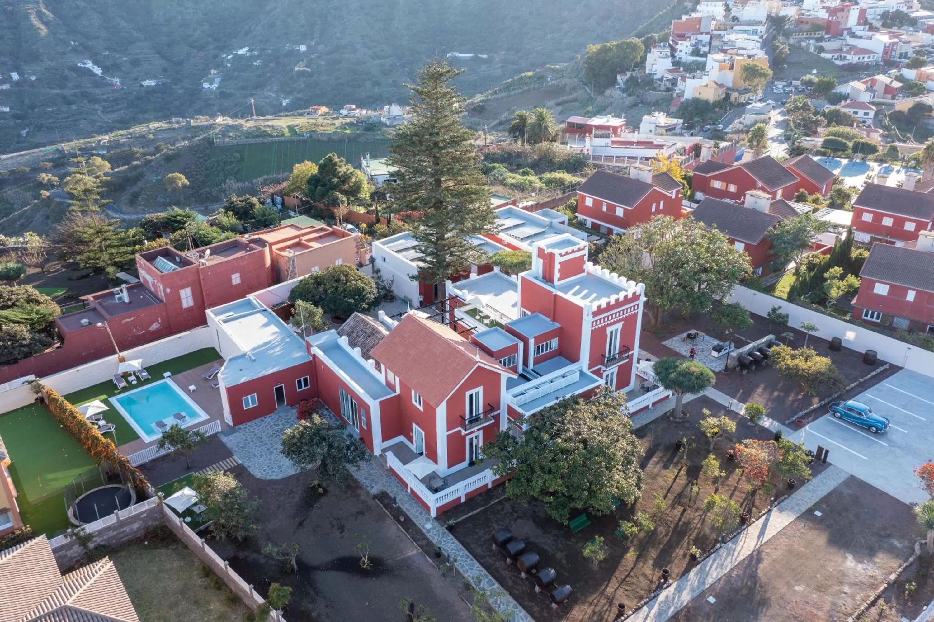 Bird's eye view in Albor Suites