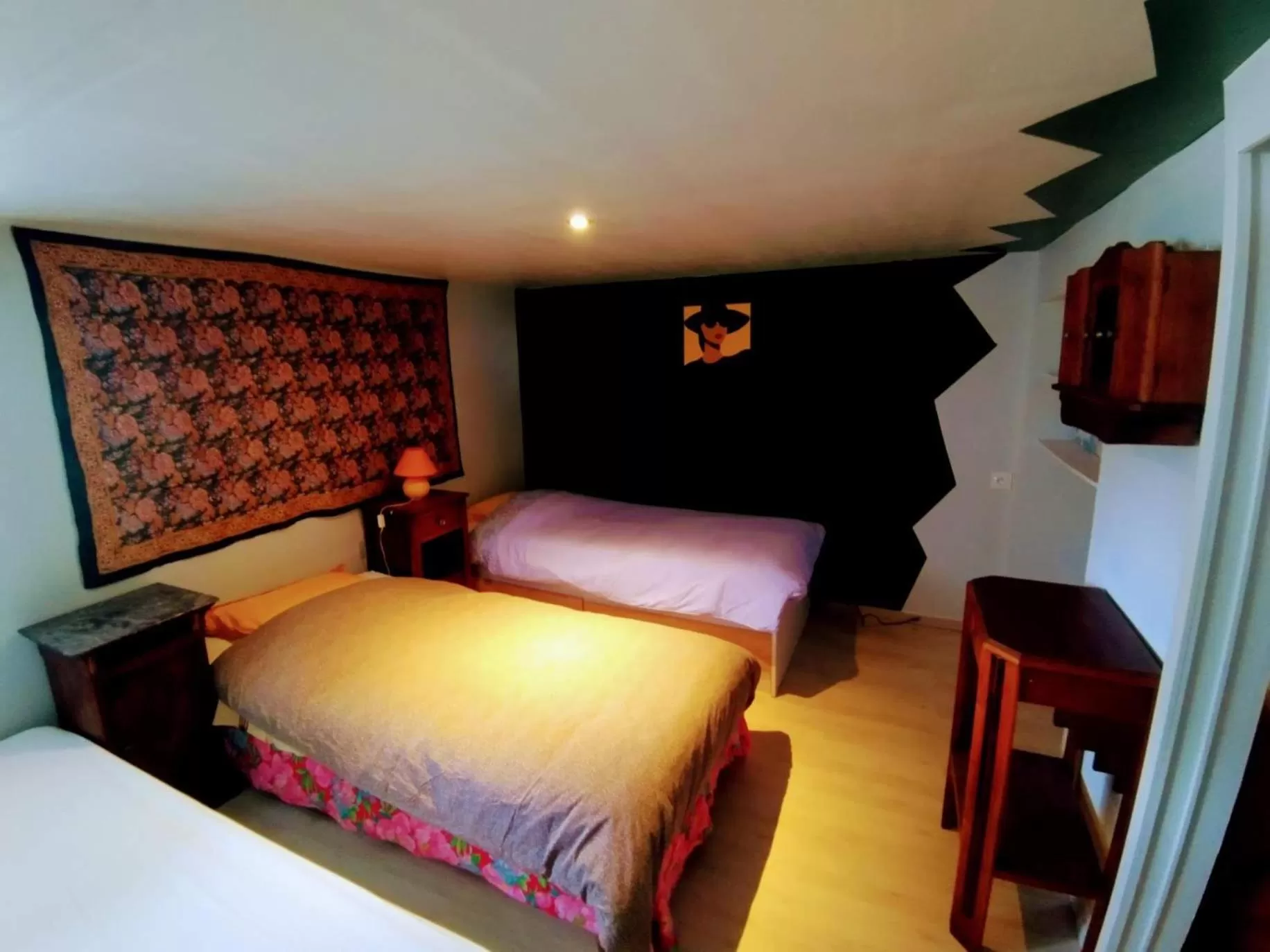 Bedroom, Bed in LE VERT NOMADE