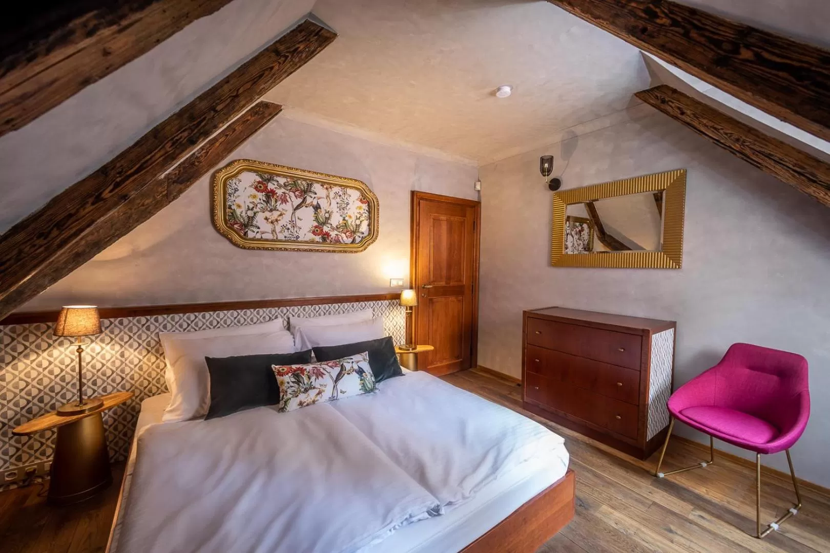 Bedroom, Bed in Miss Sophie's Charles Bridge