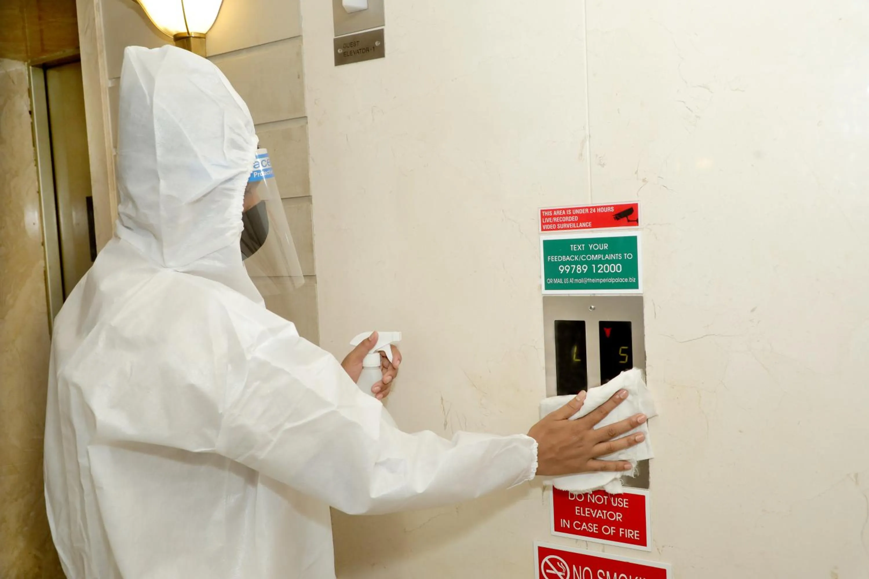 Lobby or reception in The Imperial Palace