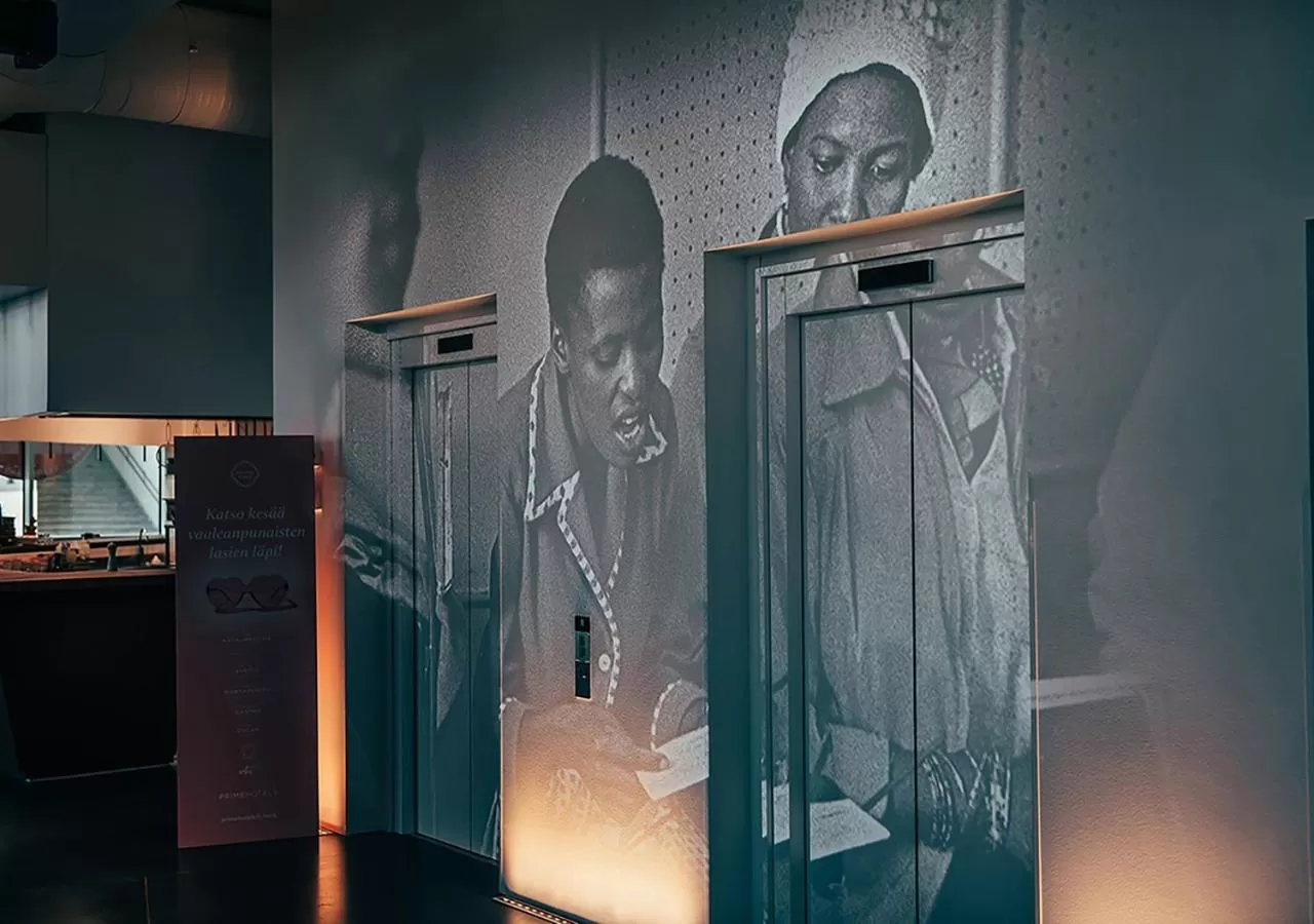 elevator in Hotel AX