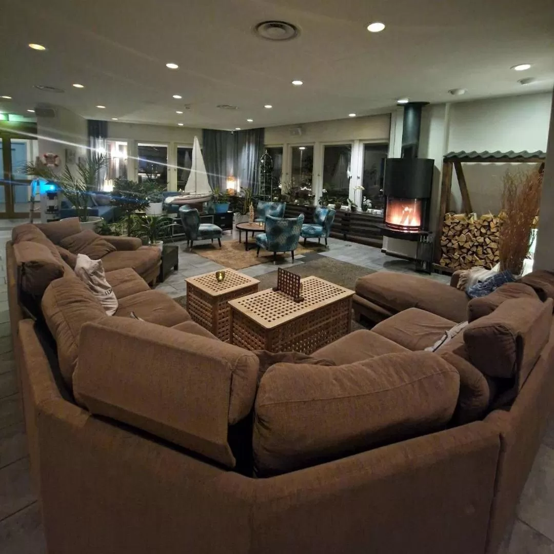 Seating area in Hotell Wettern