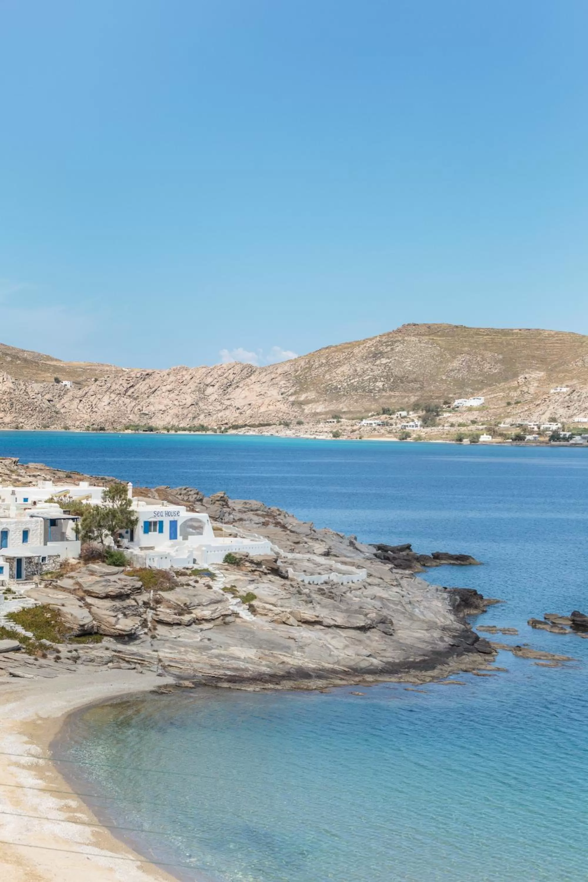 Sea view in Katerina mare