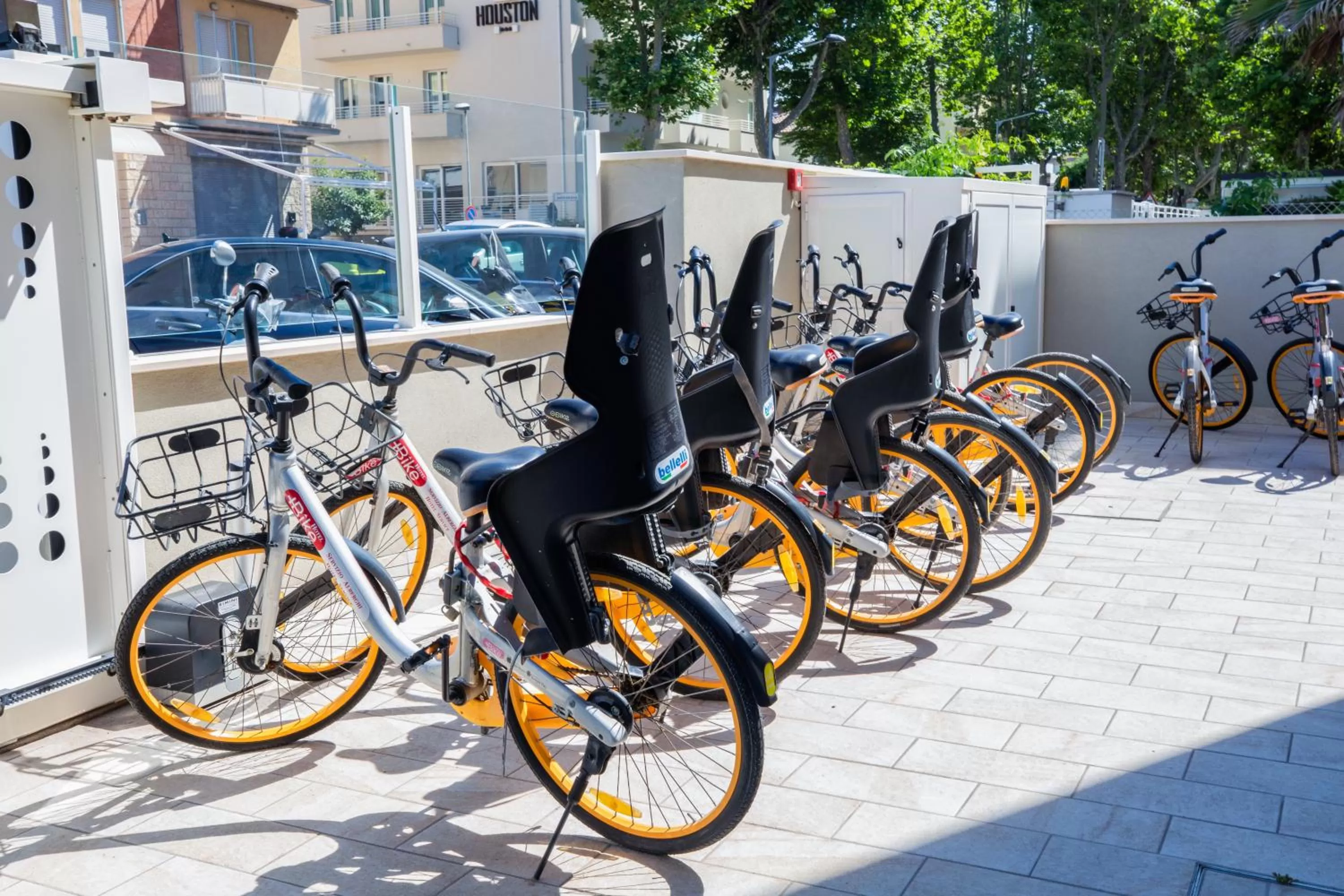 Cycling in Hotel Baby
