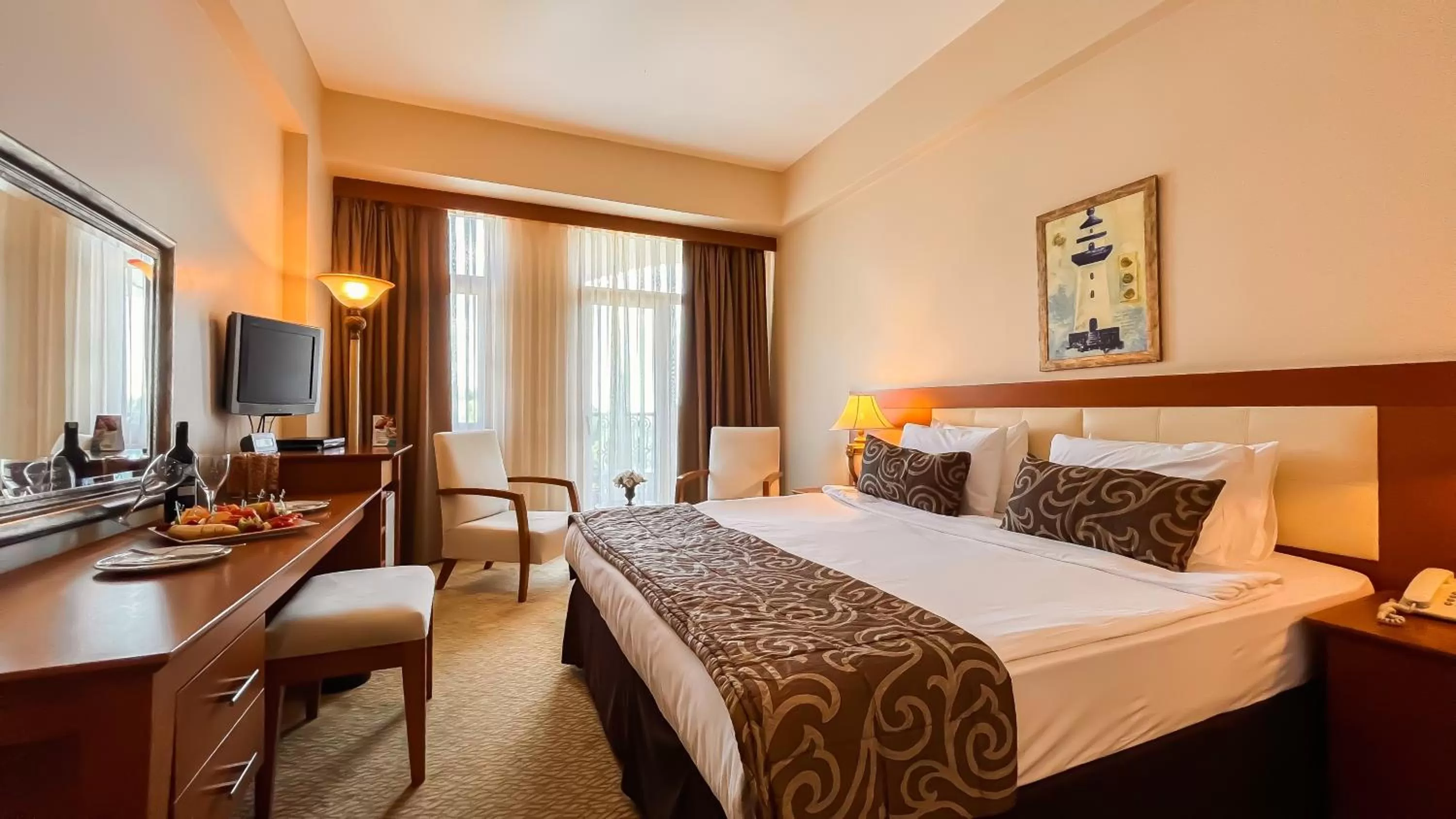 Bed in THE SIGN Şile Hotel & Spa