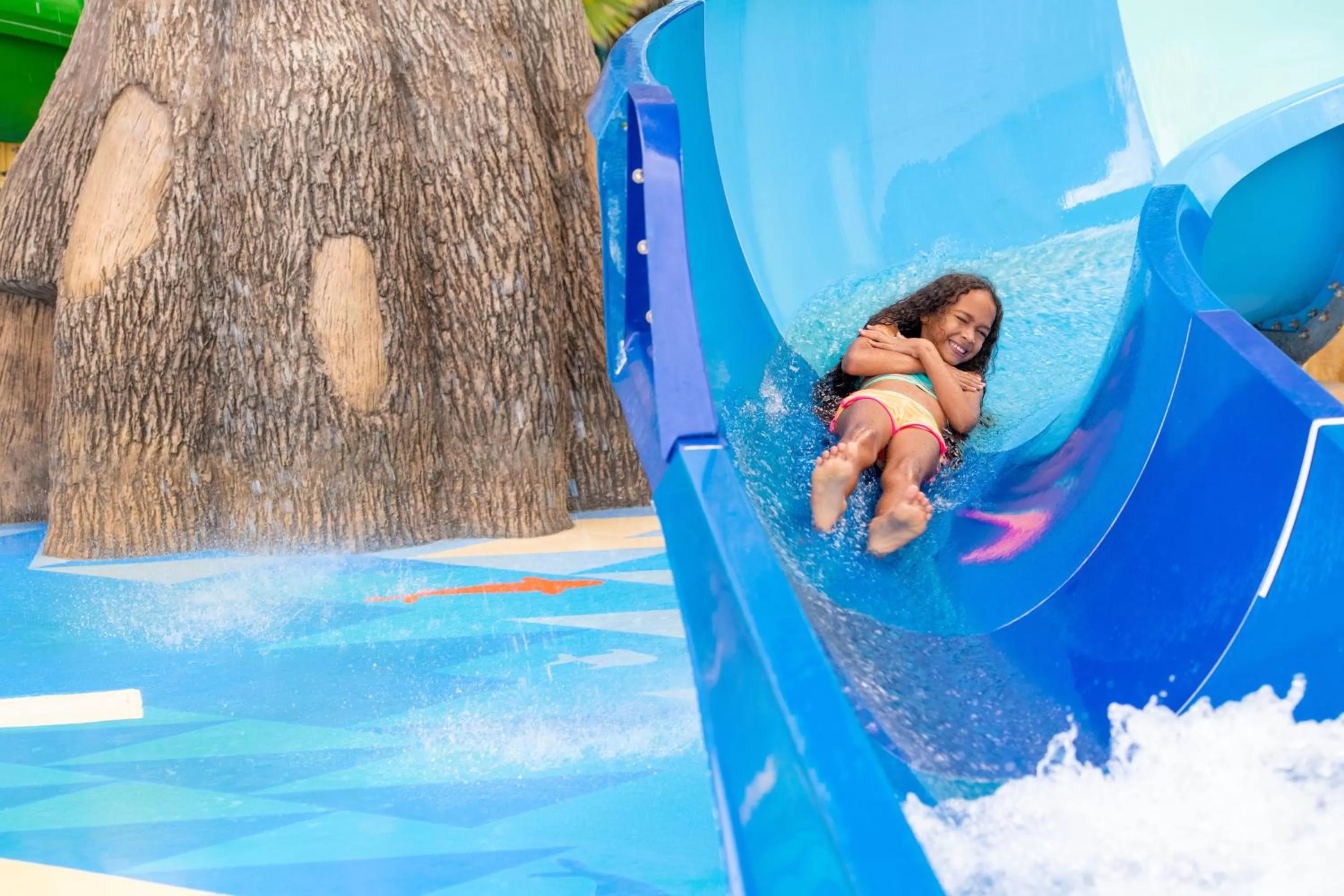Aqua park in Margaritaville Beach Resort Nassau