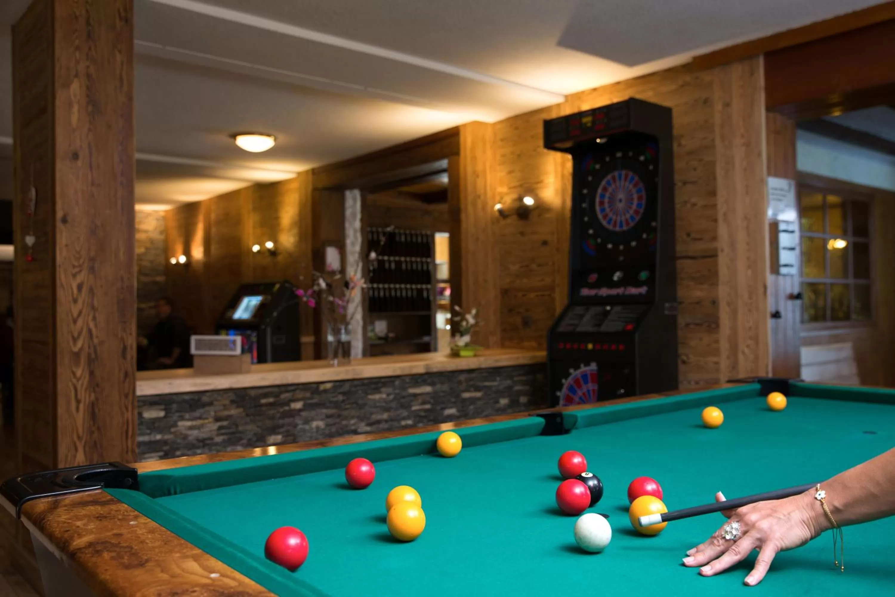 Billiard in Hotel La Prairie