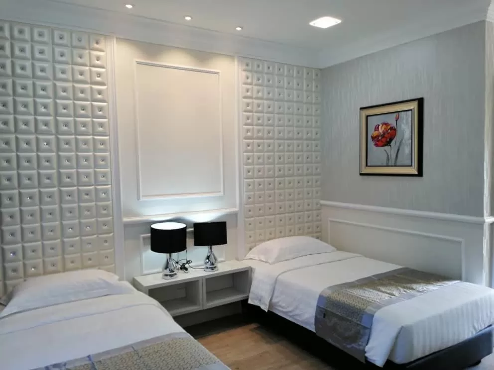 Bed in D'Village Resort Melaka