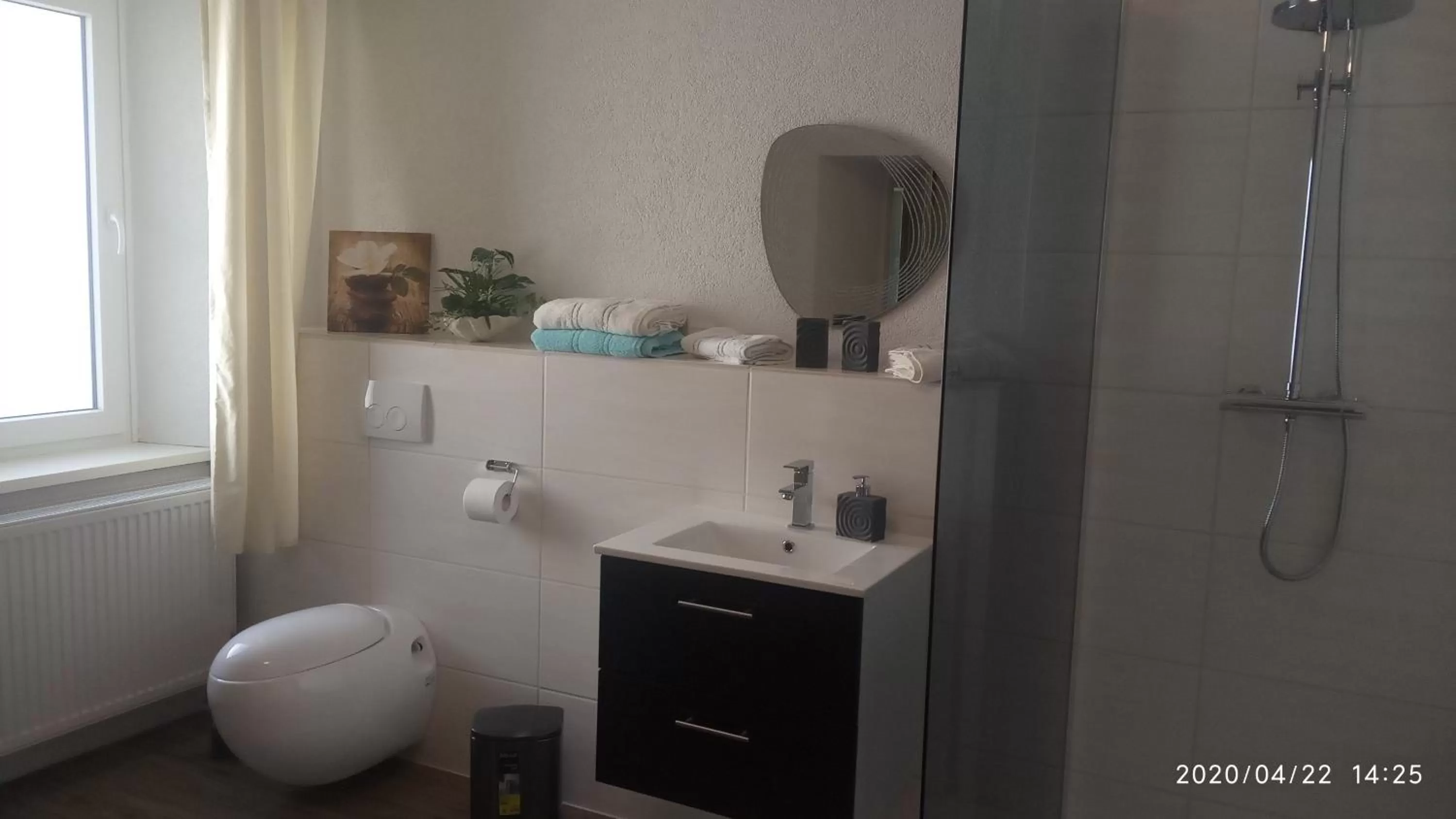 Bathroom in Gästehaus - Café Frank